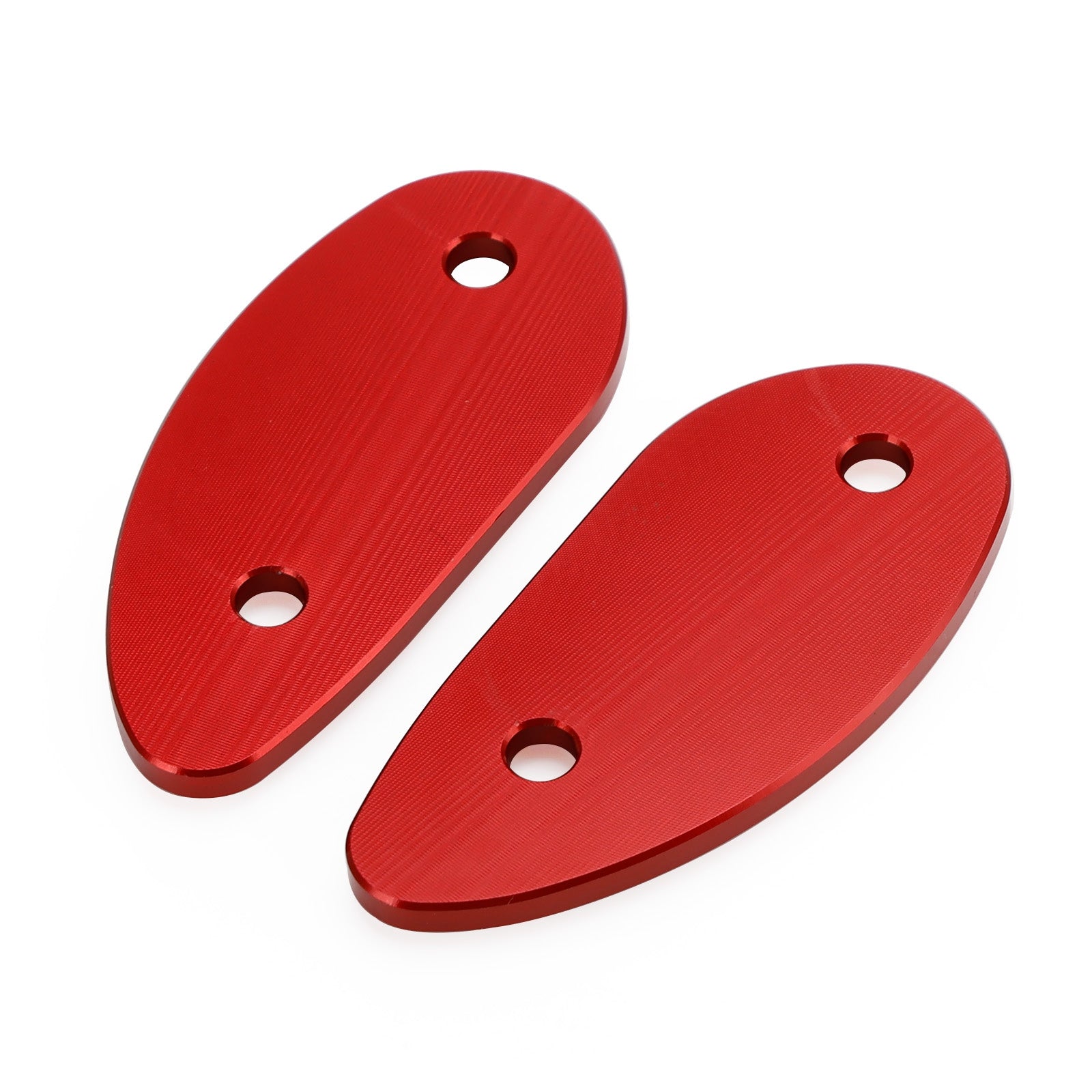 Red Mirror Delete Blanking Block Off Plates passer Honda CBR1000RR 2008-2023