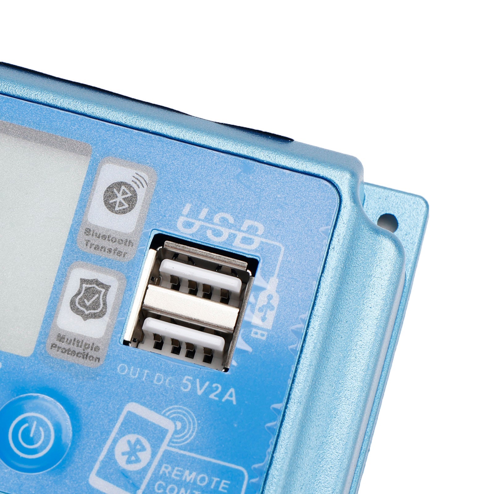 30A/40A/50A/60A MPPT Bluetooth APP contrôleur de Charge solaire chargeur 12V-60V or