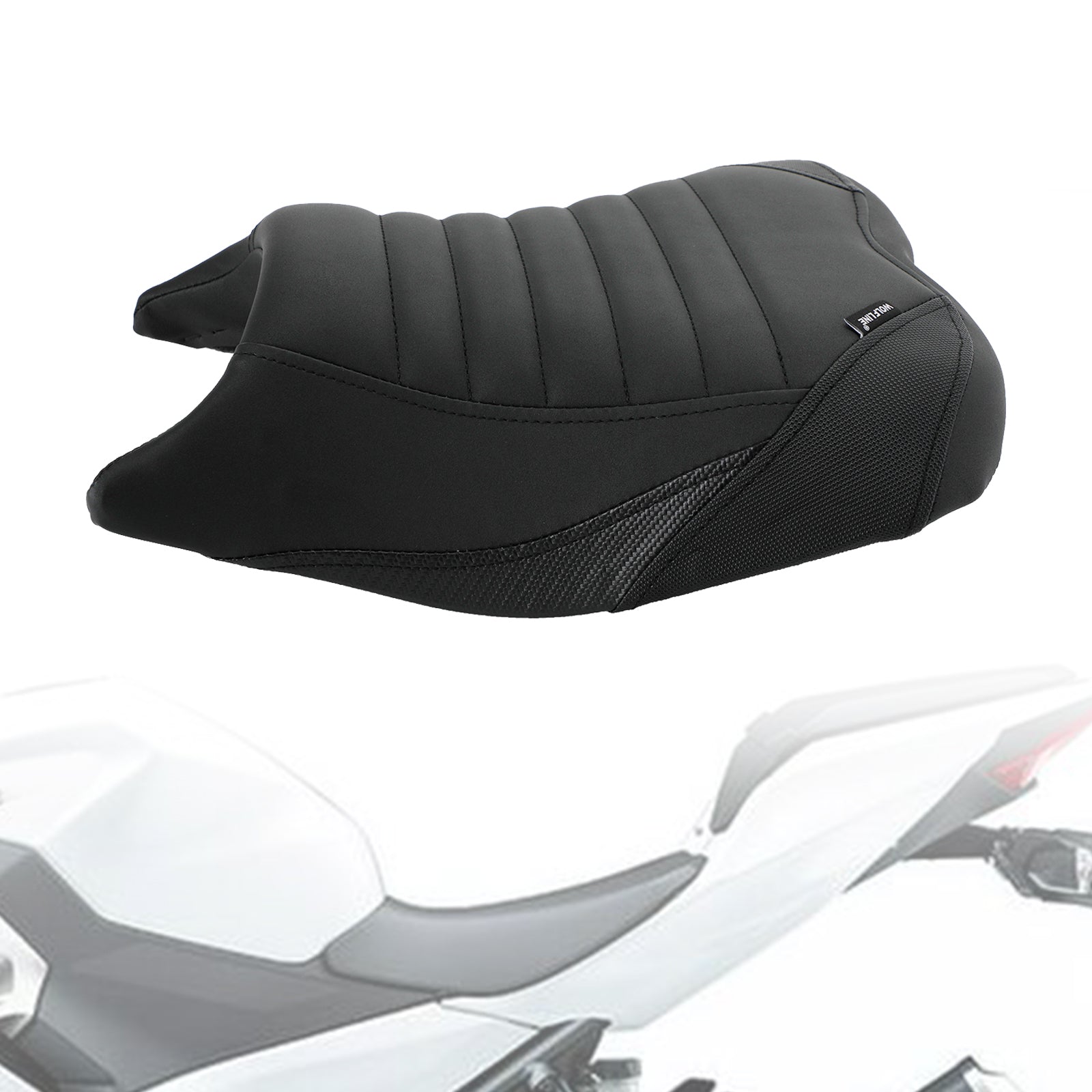 2018-2022 Kawasaki Ninja 400 Z400 Byt ut bakre förarsätesstolgrönt