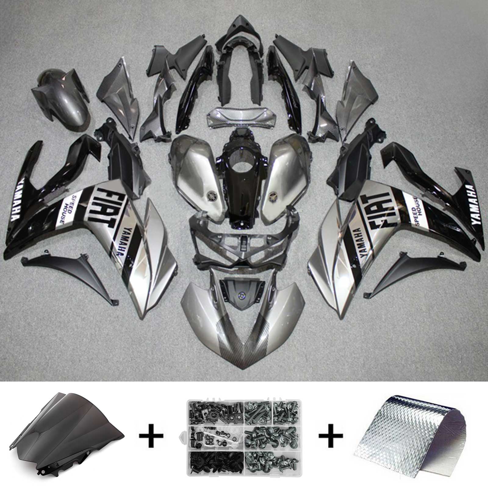 2014-2018 YAMAHA YZF-R3 2015-2017 R25 FAIRING KIT GENERIC