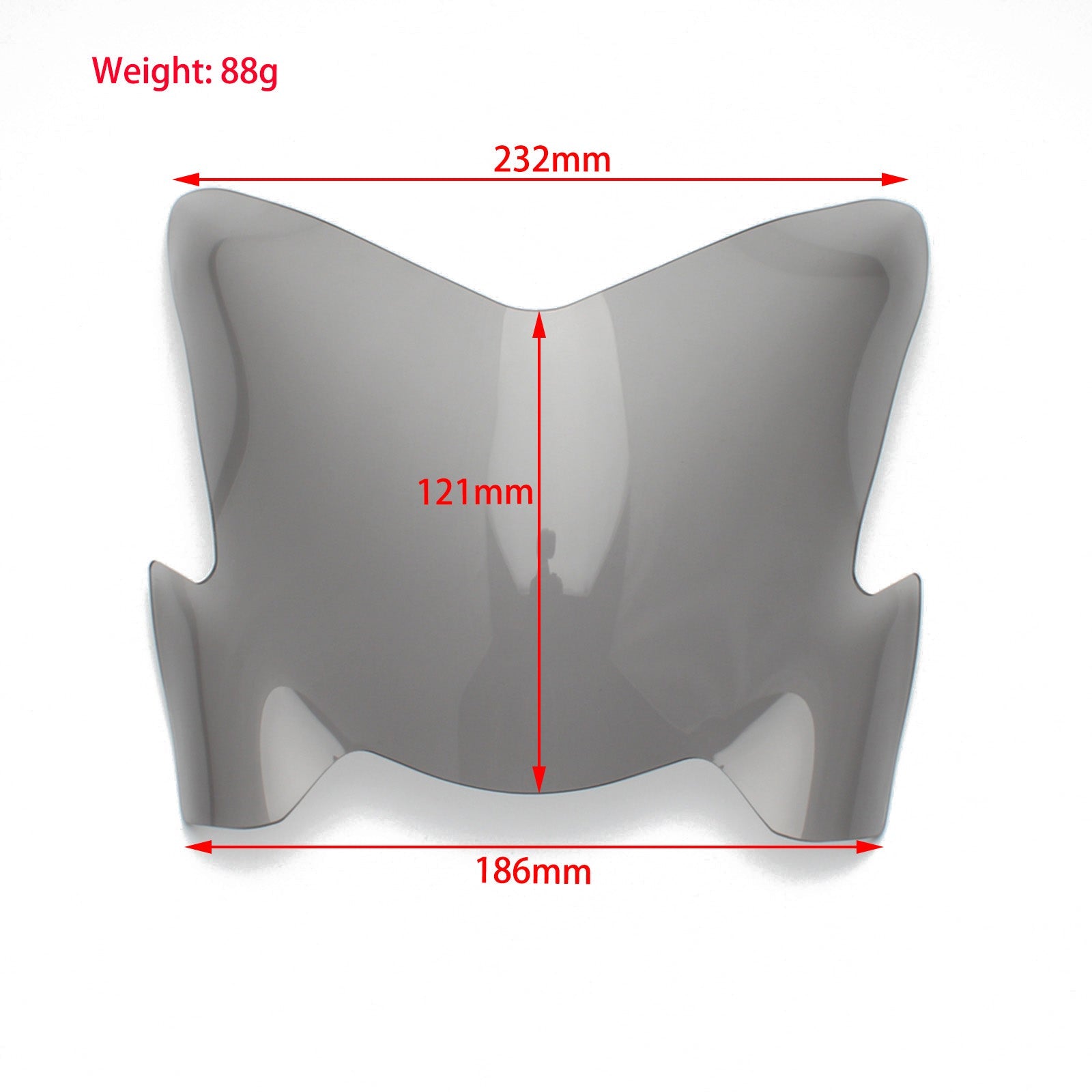 ¿Protección de lente de faro delantero adecuada para Suzuki Gsx-S 1000 Gsx S 1000 17-21? Humo genérico