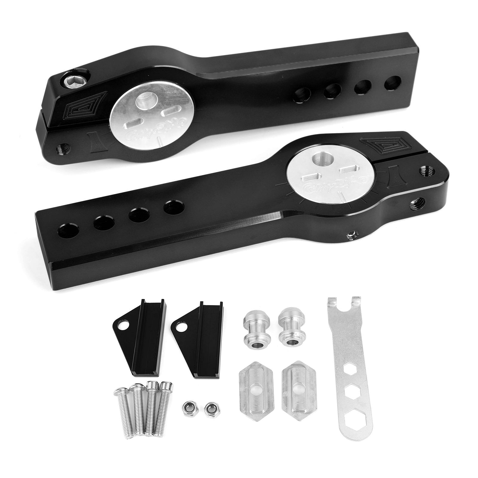 Marco de ajuste de horquilla trasera expandible para Honda MSX125 13-15 MSX125SF 16-19 Genérico