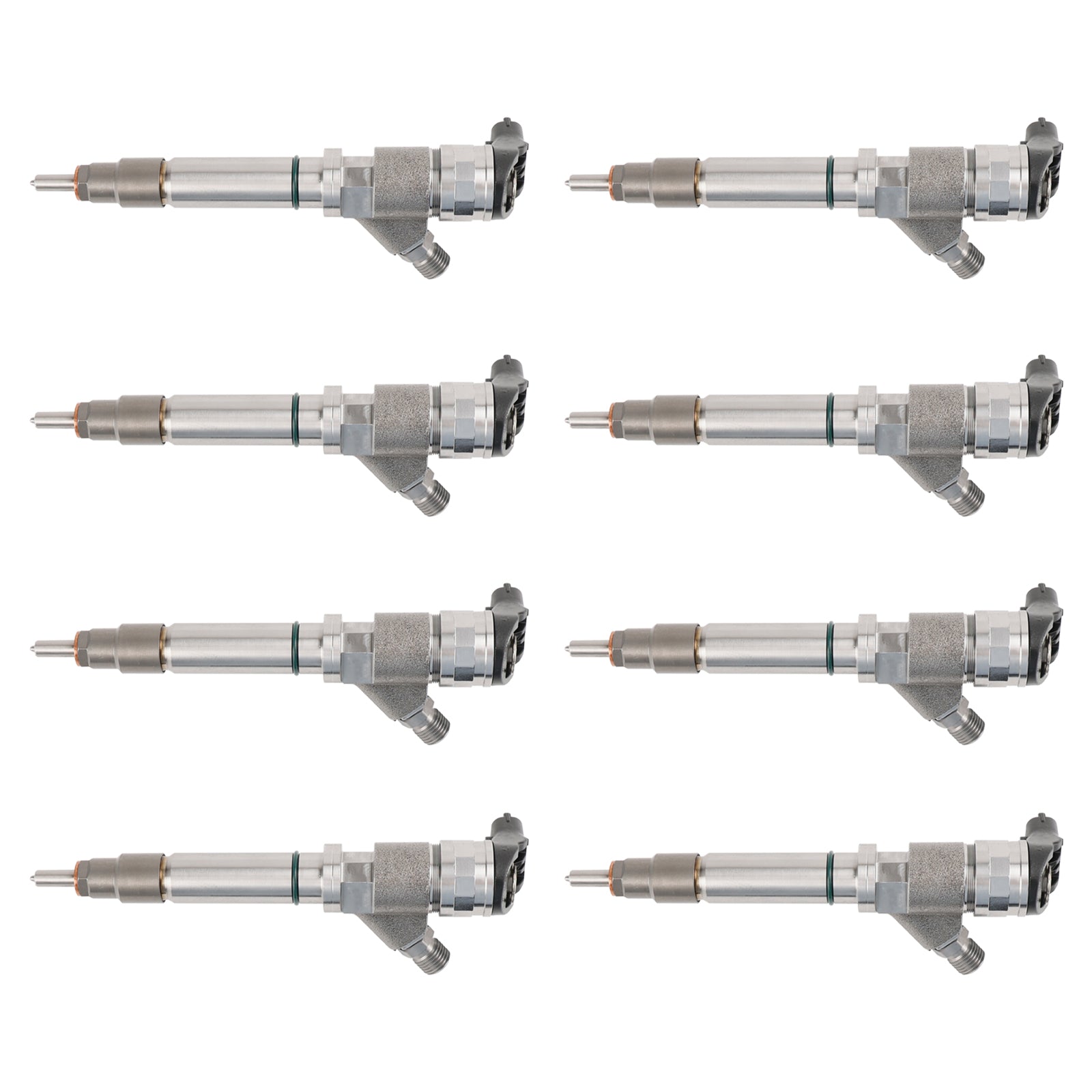 Chevrolet Silverado 2500 3500 6.6L V8 LLY 2004.5-2005 8 pièces injecteur de carburant 0445120027 0986435504