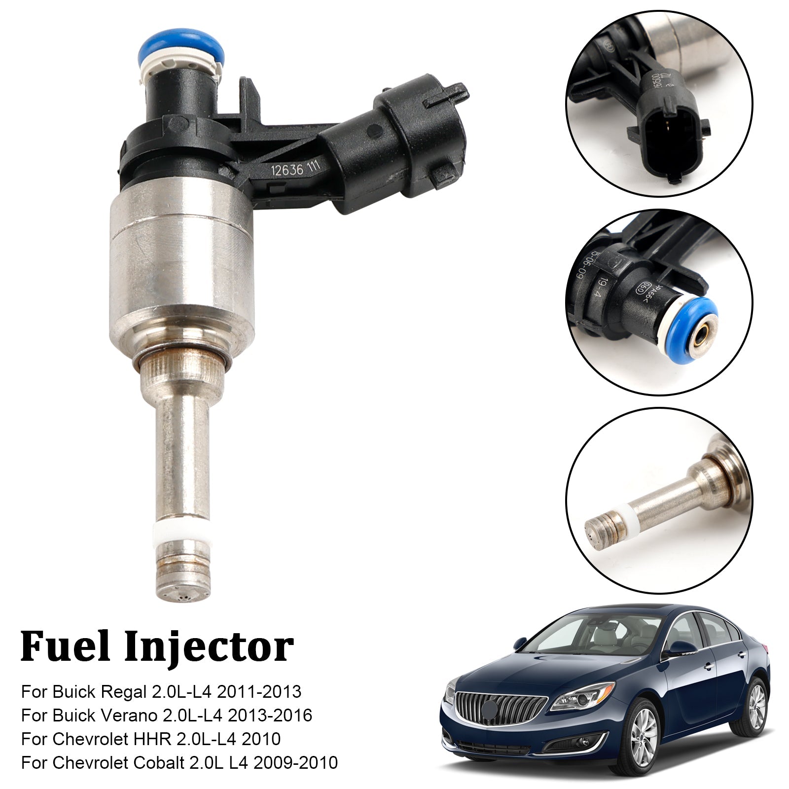 Injecteur de carburant 0261500112, 1 pièce, pour Vauxhall, Insignia ouvert, Chevy HHR 2.0