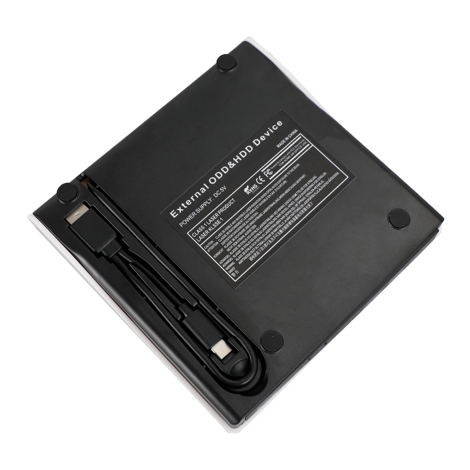 USB&Type-c ekstern Blu-ray-platebrenner+-leser BD DVD-stasjon USB 3.0-platebrenner