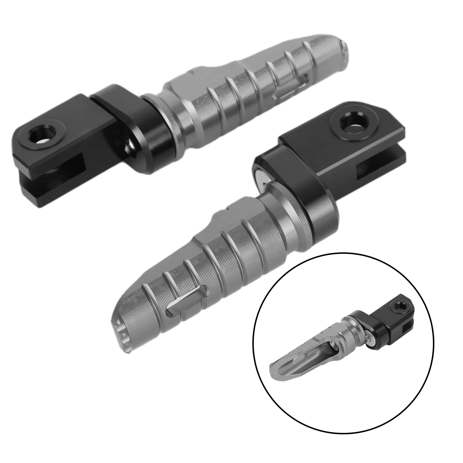 Reposapiés delanteros para Aprilia RSV4 Factory 2009-2022 Tuono 660 2021-2022 Genérico