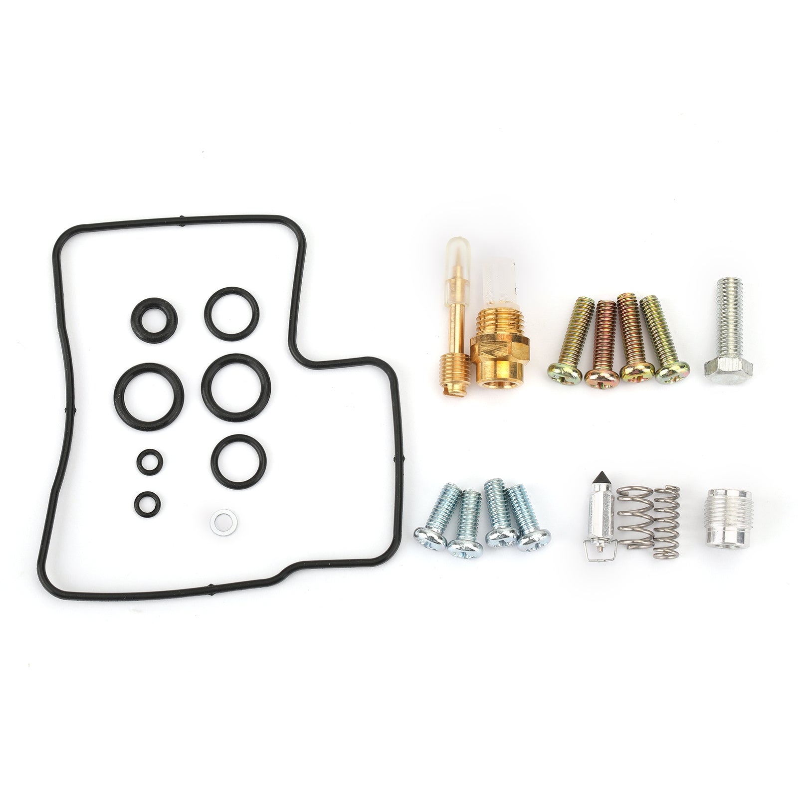 4x förgasare kolhydratreparation ombyggnadssats för Honda VF700C VF700F VF750F Ersätt 18-2432 generisk