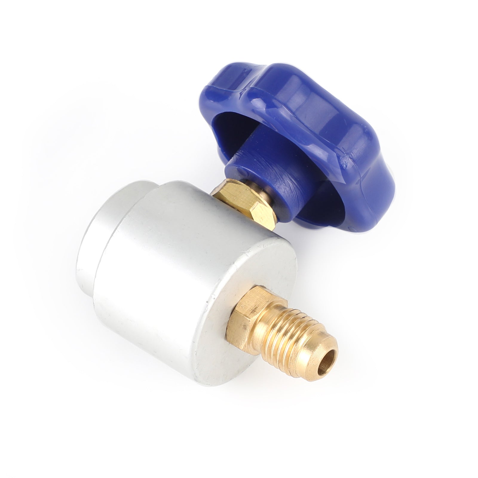 R134A-kylmedelsdispenser med kranventil för 1/4"Och 1/2"AC Freon-laddningsslang