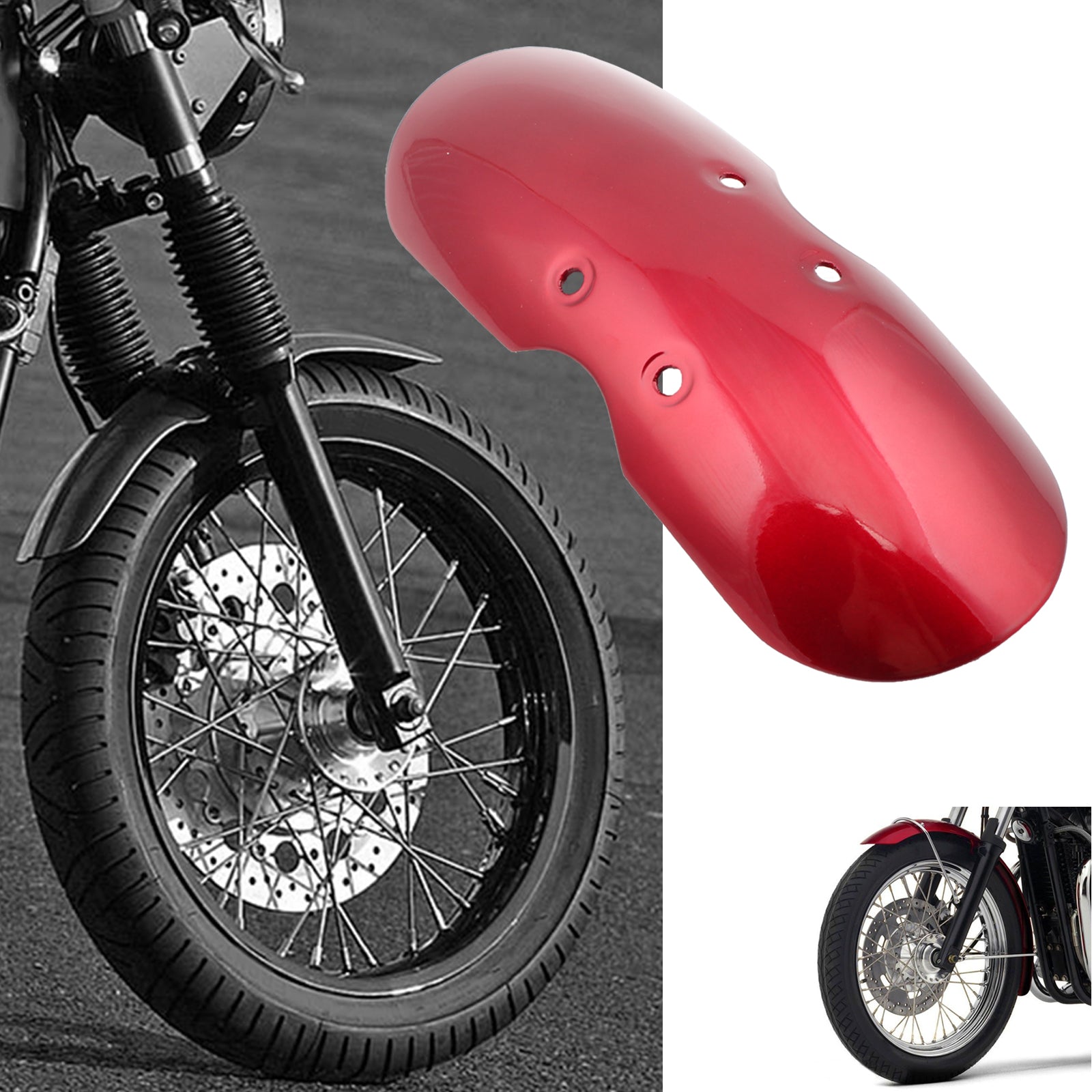 2001-2016 Bonneville T100 Scrambler Thruxton voorspatbordspatbord