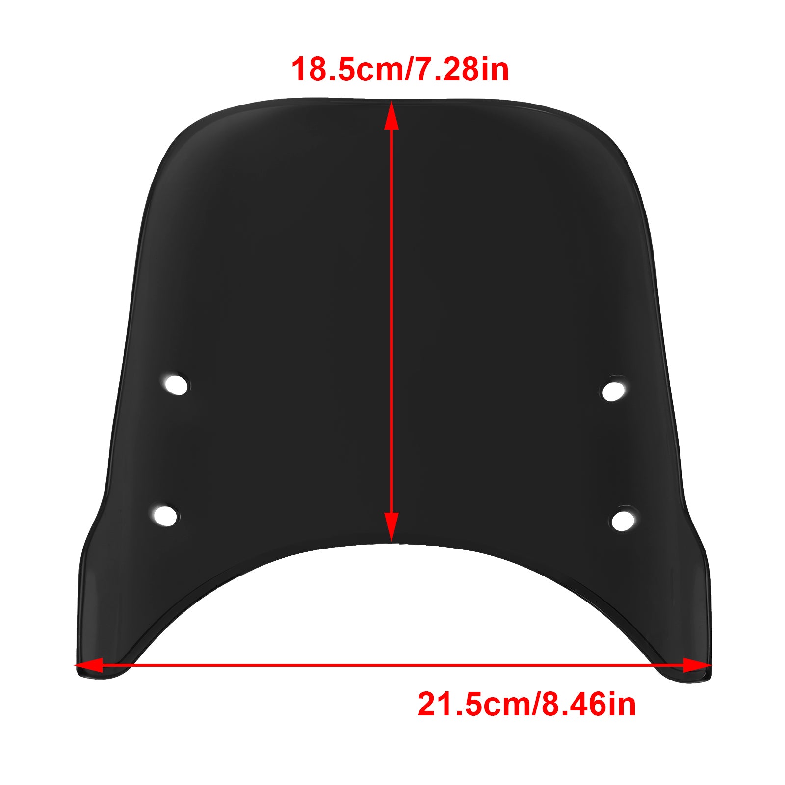Parabrisas de motocicleta ABS YAMAHA XSR 900 2022-2023
