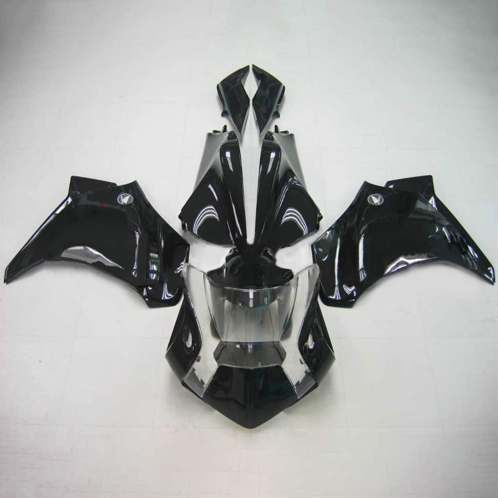 2010-2013 Honda VFR1200 AMOTOPART Injeção Kit de fada para carroceria Plástico ABS #104