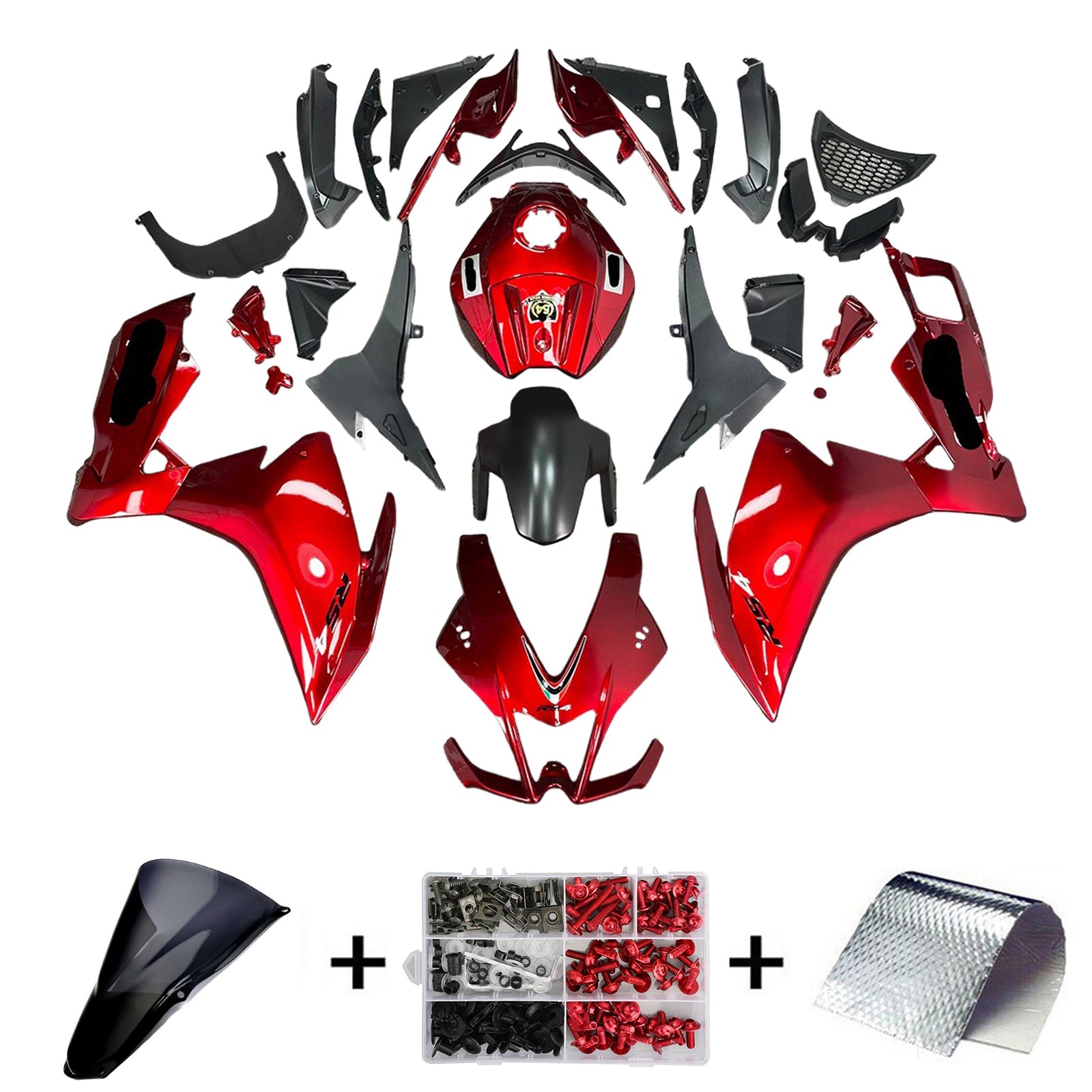 2012-2016 Aprilia RS4 125 50 Kit Carénage Carrosserie