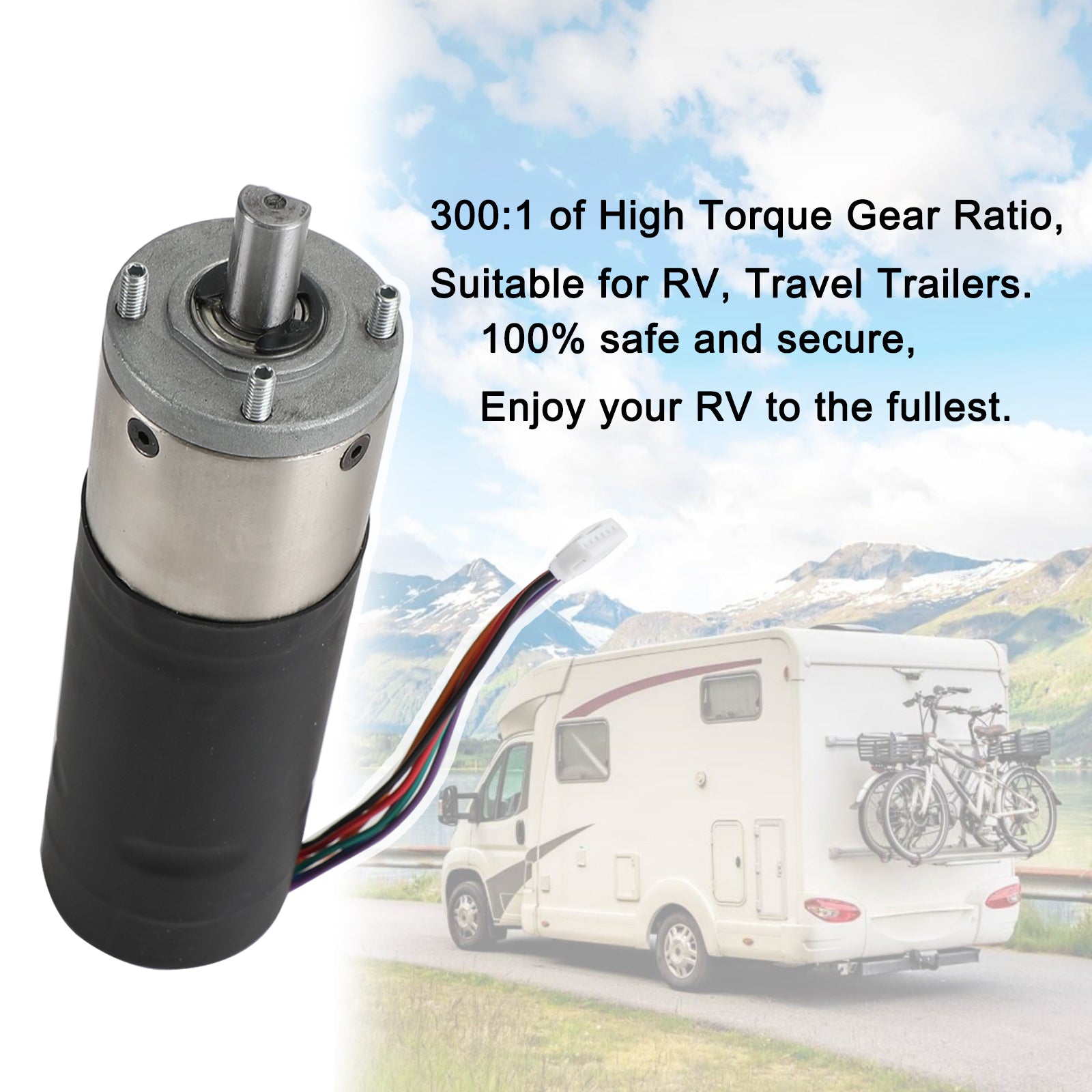 300:1 236575 Motor IG-42 deslizable de pared para RV de 10 mm para Lippert Schwintek