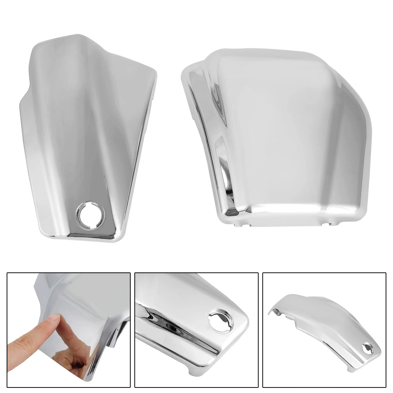 Yamaha V-Star 1100 XVS1100 1999-2011 Tampa lateral da bateria