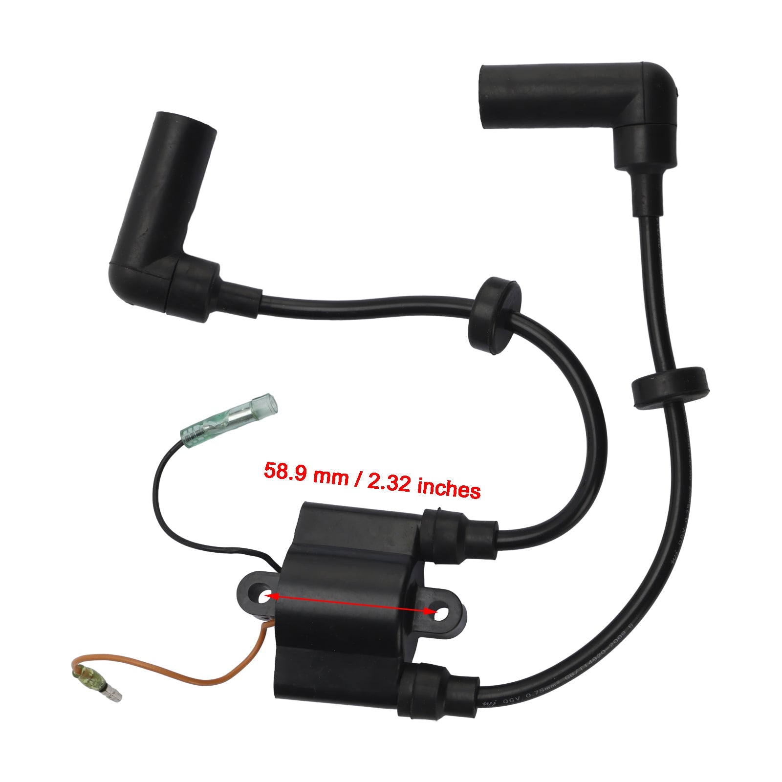 Ignition Coil Fit for Yamaha 20HP F20A F25 25HP T25 45hk F45A 65W-85570-00