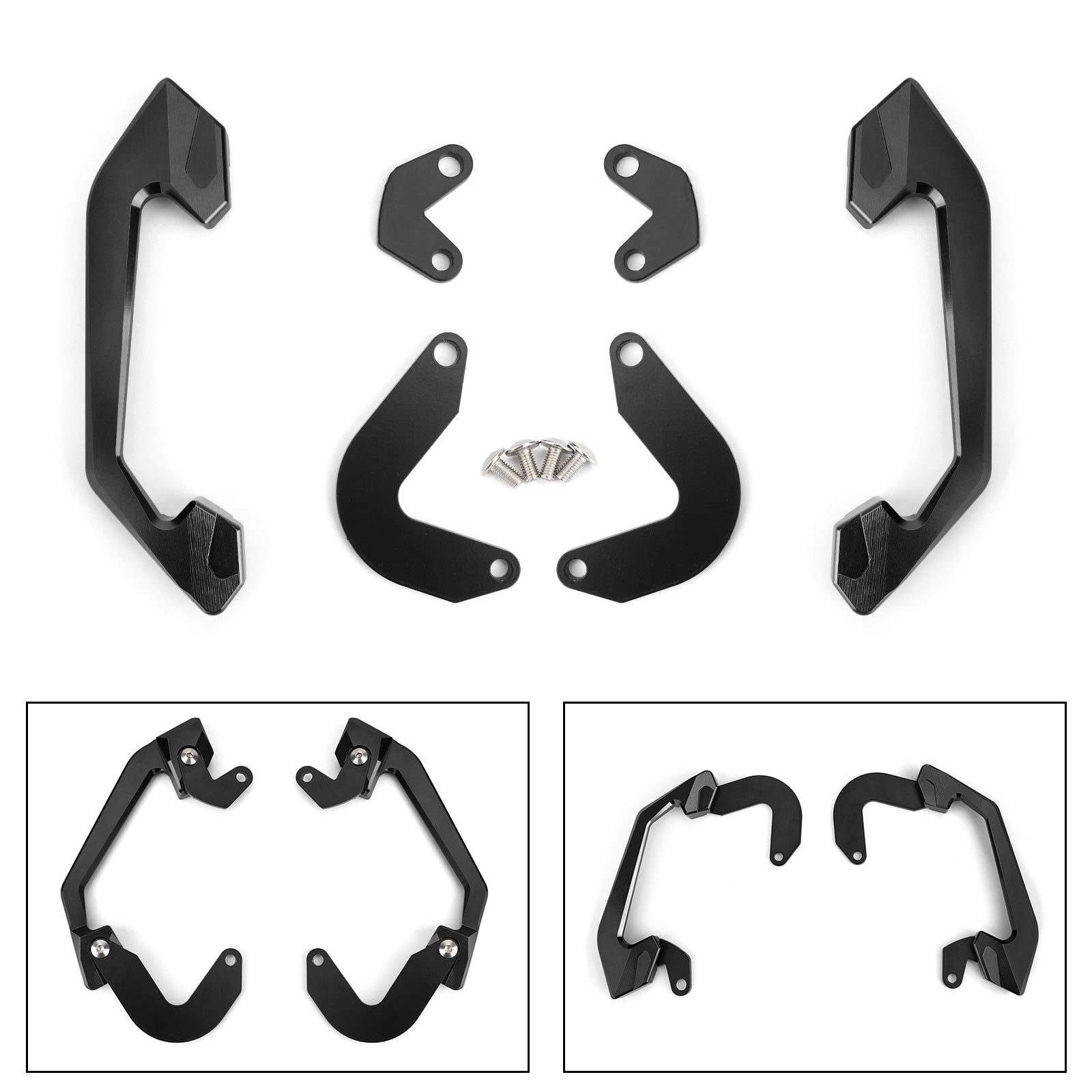 Armsteun handhouder voor motorfiets achterpassagier voor Honda CB650R 2019-2020 Generiek