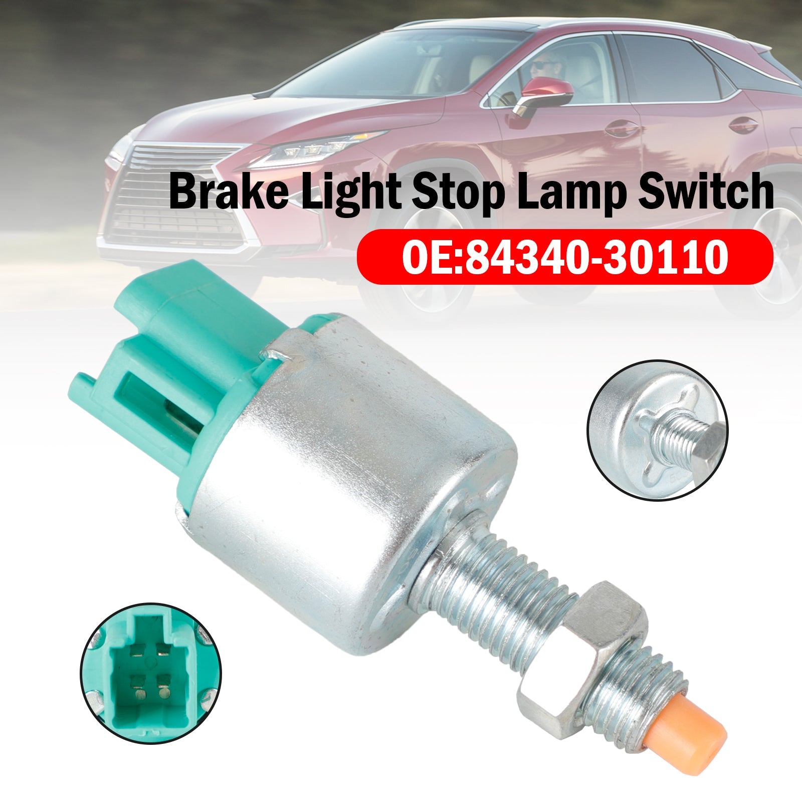 Spínač zastavenia brzdového svetla pre Lexus GS350 IS350 RX350 SC430 84340-30110