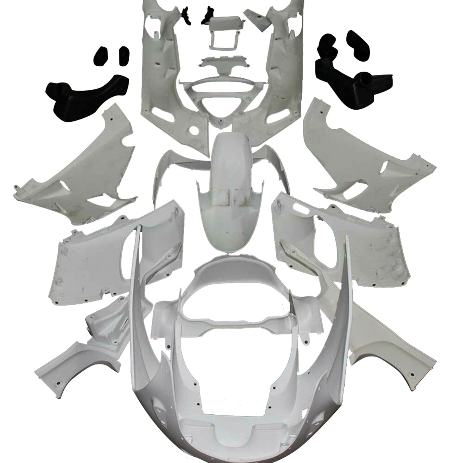 Kawasaki ZZR400/ZZR600 1993-2007 Fairing Injection Omålad