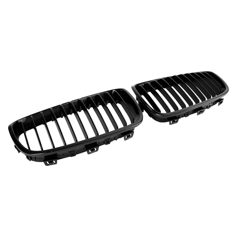 2012-2014 BMW 1 Series F20 F21 2PCS Front Bumper Kidney Grill Grille