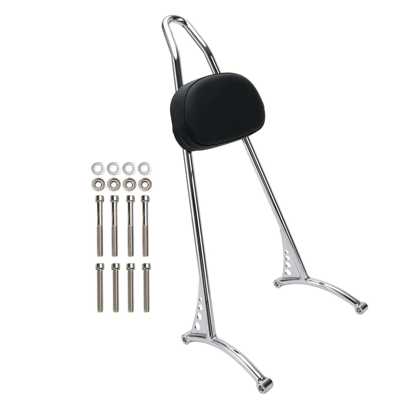 Dossier de barre Sissy passager pour Sportster Iron 883 1200 XL 48 72 2004-plus tard