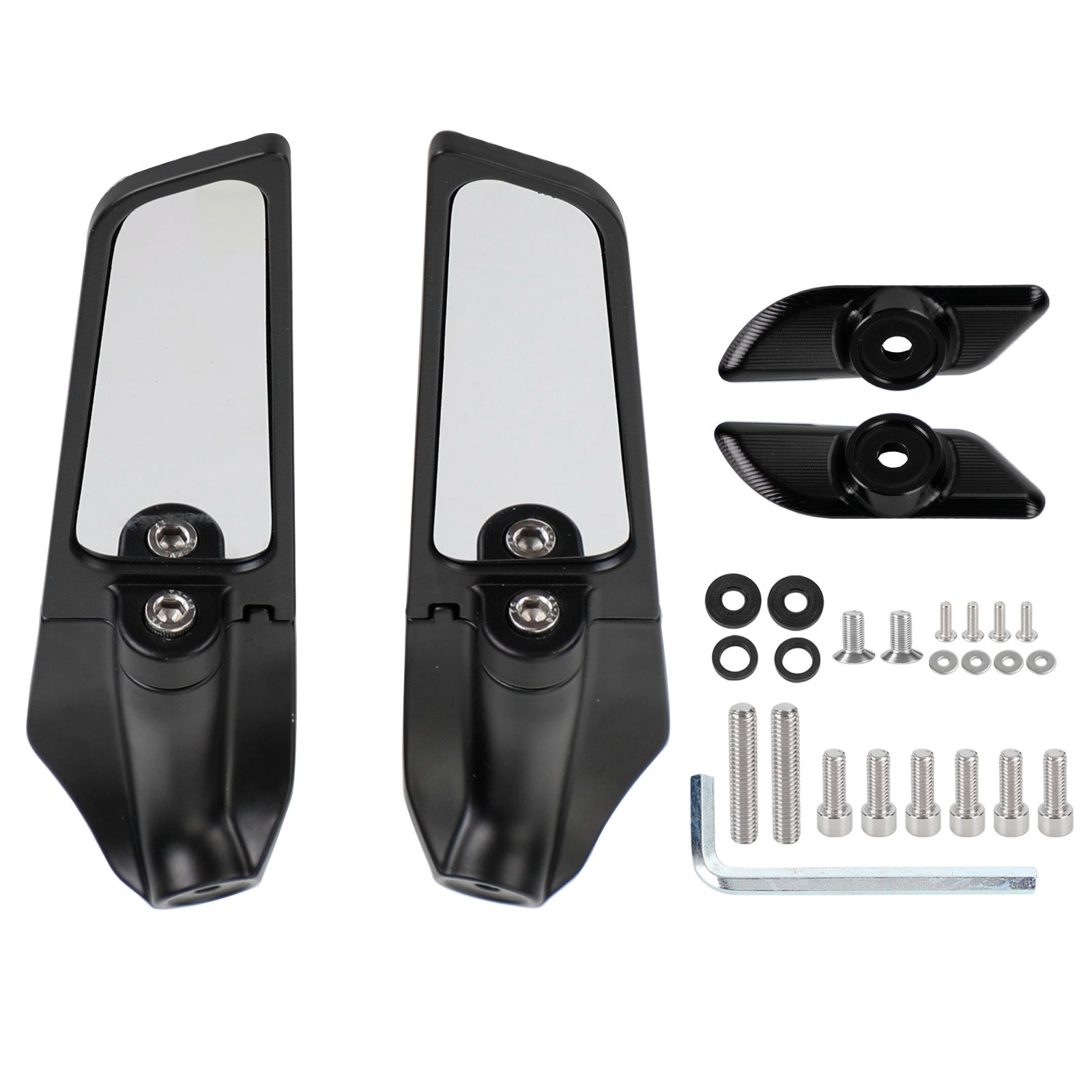 2015 - 2021 Ducati Panigale 959 1299 Swivel Wing Fin Bakview Mirrors