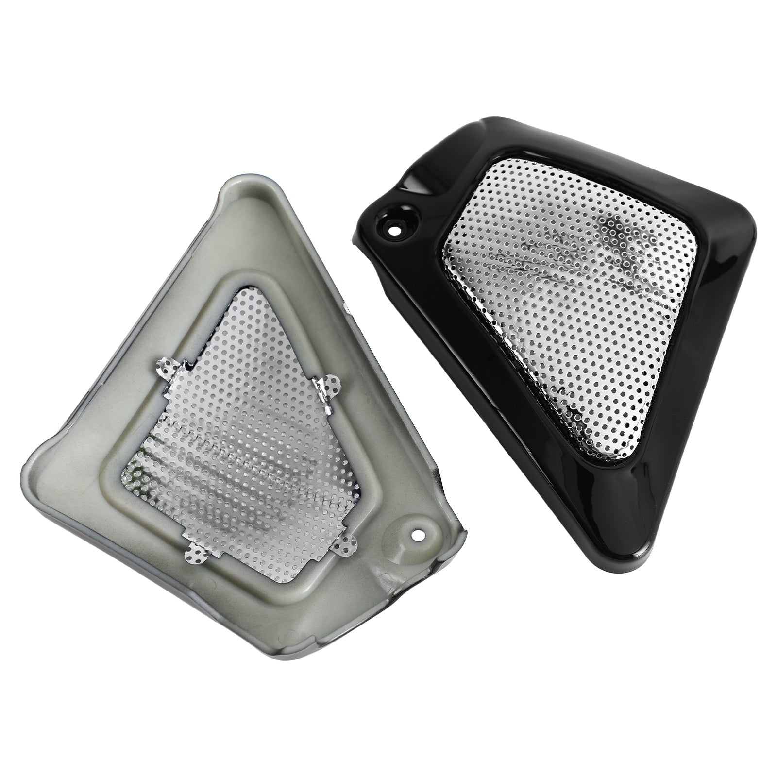 Couverture latérale du cou à cadre de boîte à air pour V-Rod VRSCA Screamin Night Rod Special Black