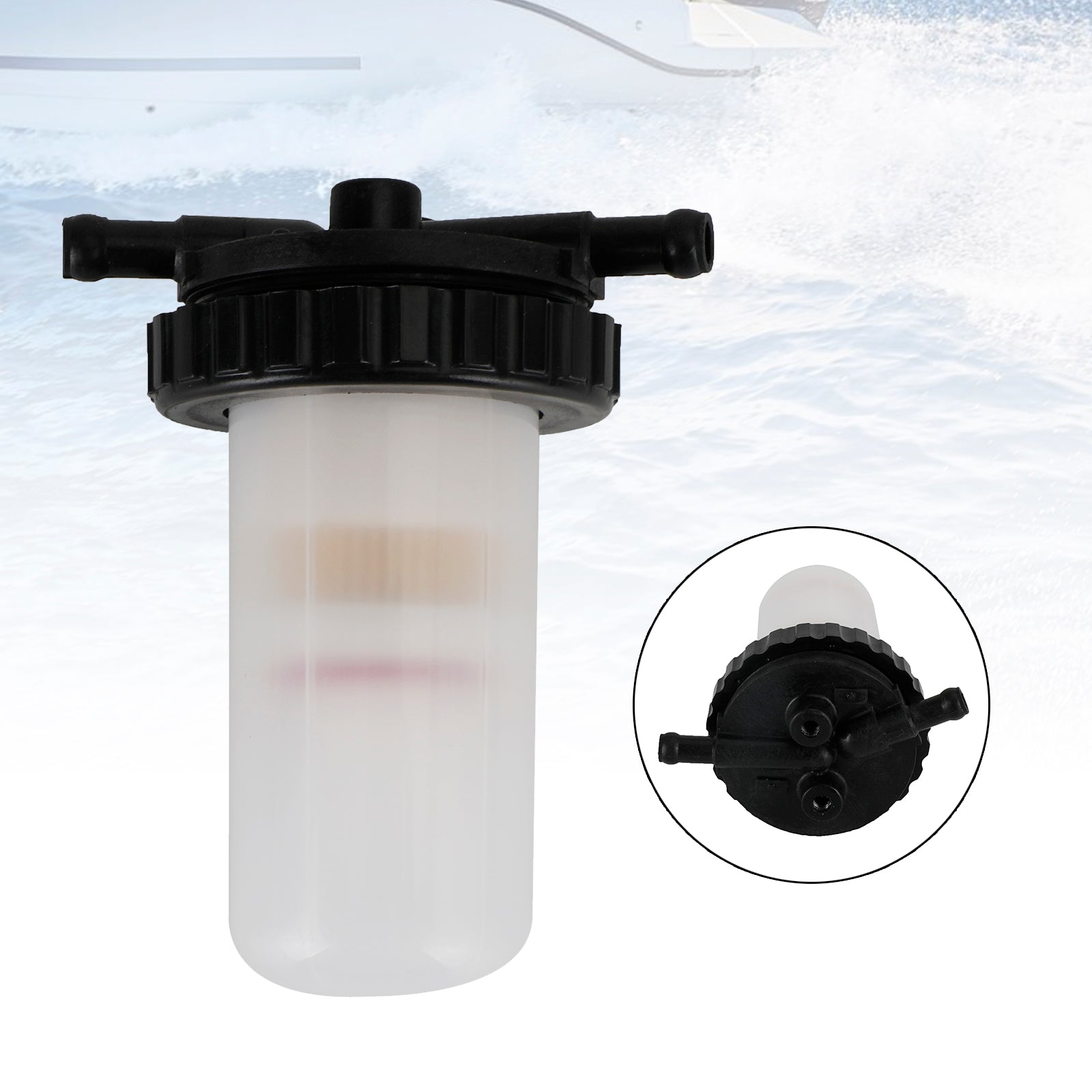 Palivový filter prispôsobený pre Yamaha 2 zdvih 150 k - 250HP prívesný motor 65L -24560