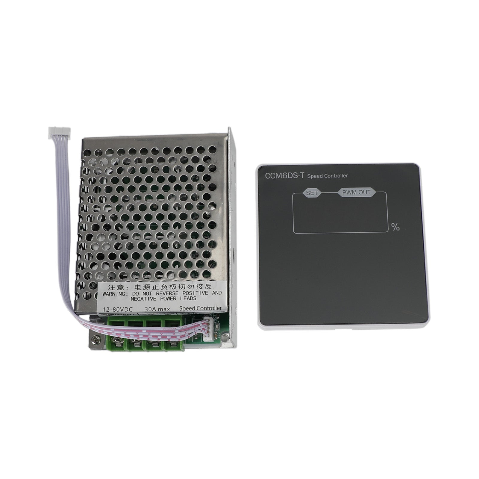 12V 24V 48V 30A PWM MOTOR SPEED Controller Dimmer Soft Start /Stop DC 12-80V