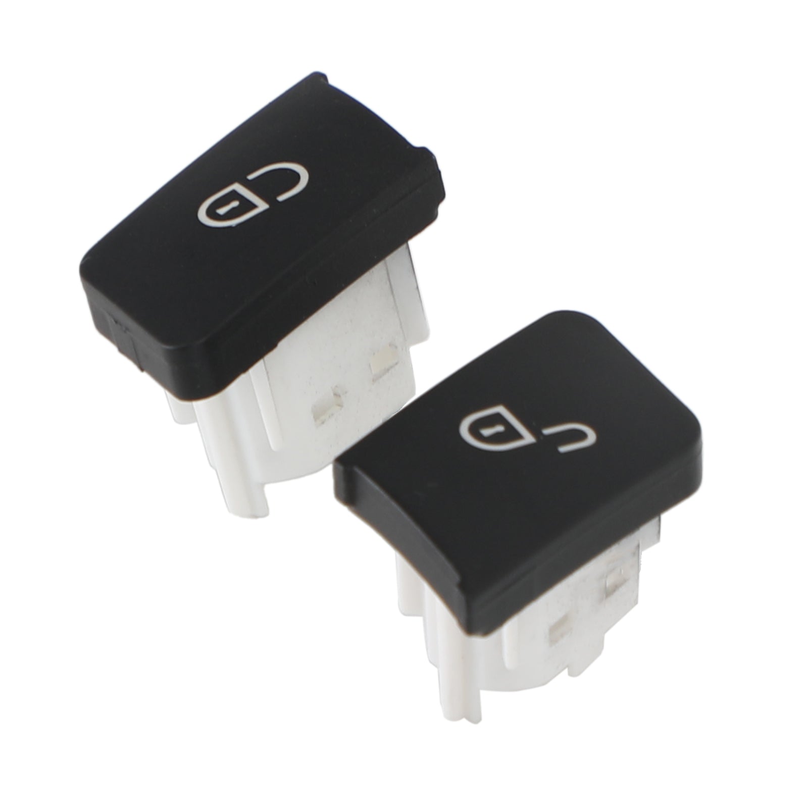 Botão do interruptor de trava da porta lado esquerdo para Mercedes Benz W204 W212 08-18 2049058402 Genérico