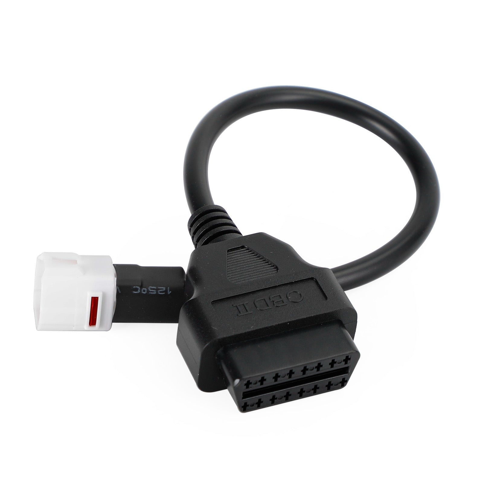 4 stift till OBD2 -kabeldiagnostisk adapterkontakt för Yamaha R1 R6 MT09