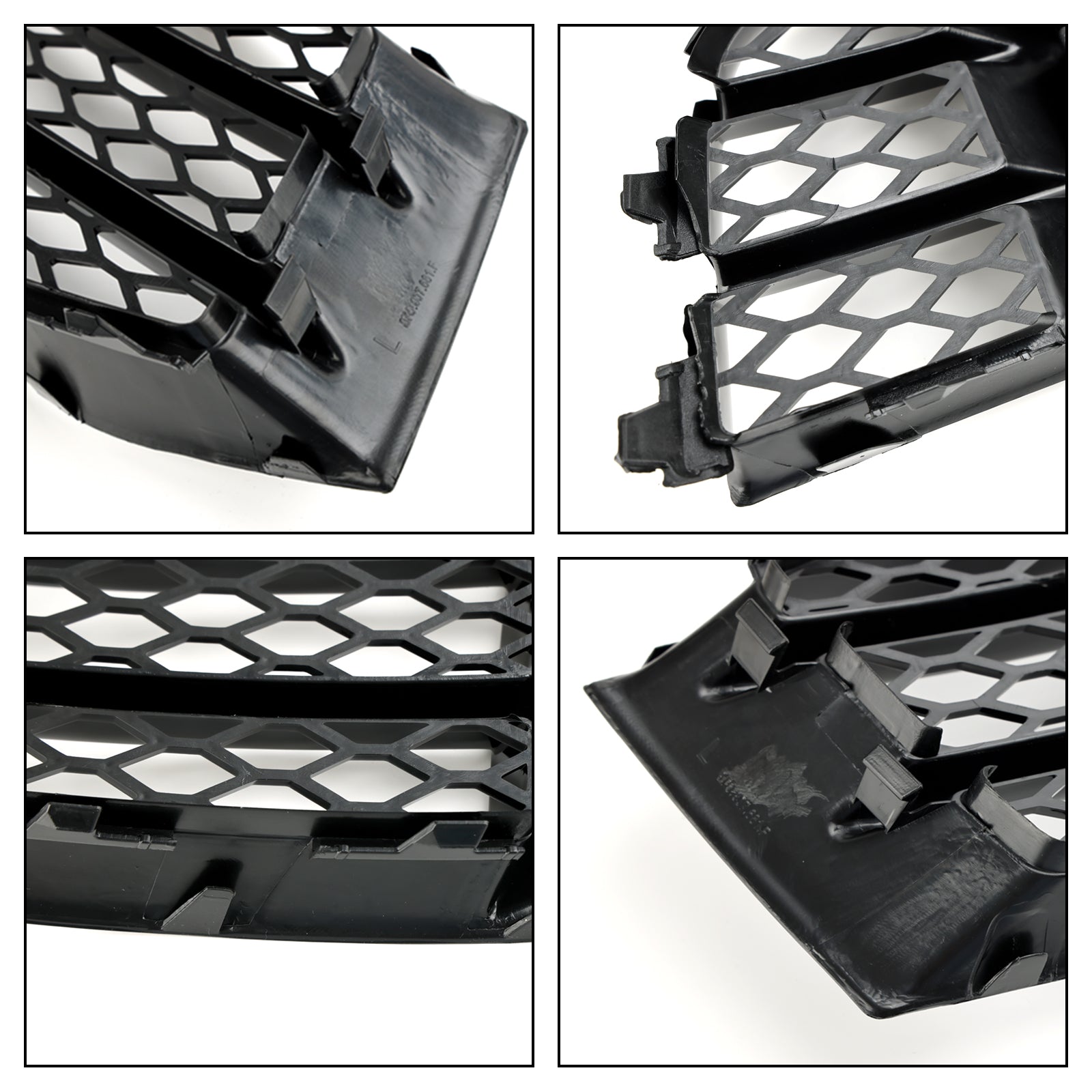 2013-2016 Audi RS5C Cabriolet Qu. Grade de capa de luz de nevoeiro inferior do para -choque dianteiro