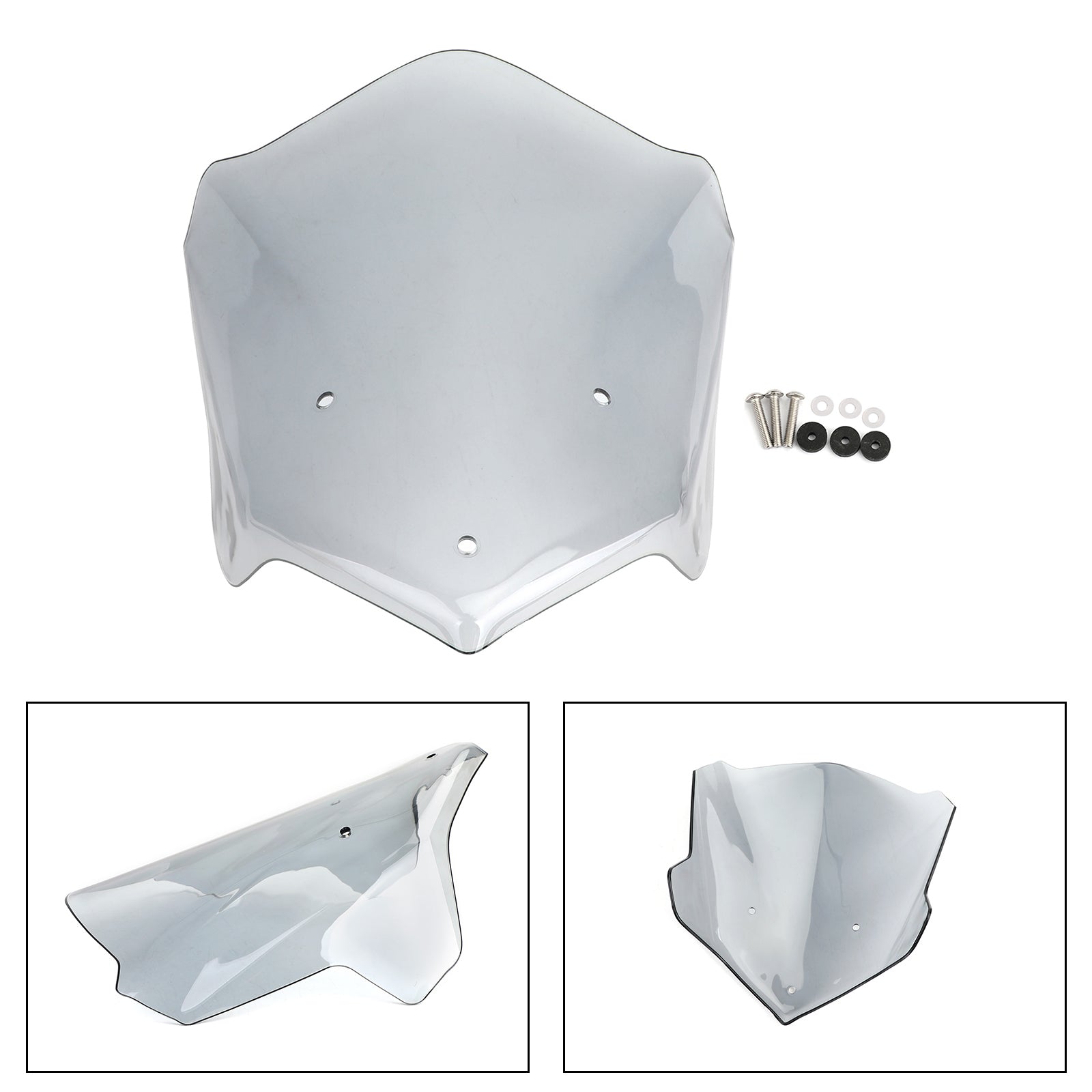 ABS plastové motocykle čelné sklo čelného skla pre BMW F800R 2015-2020 Generic