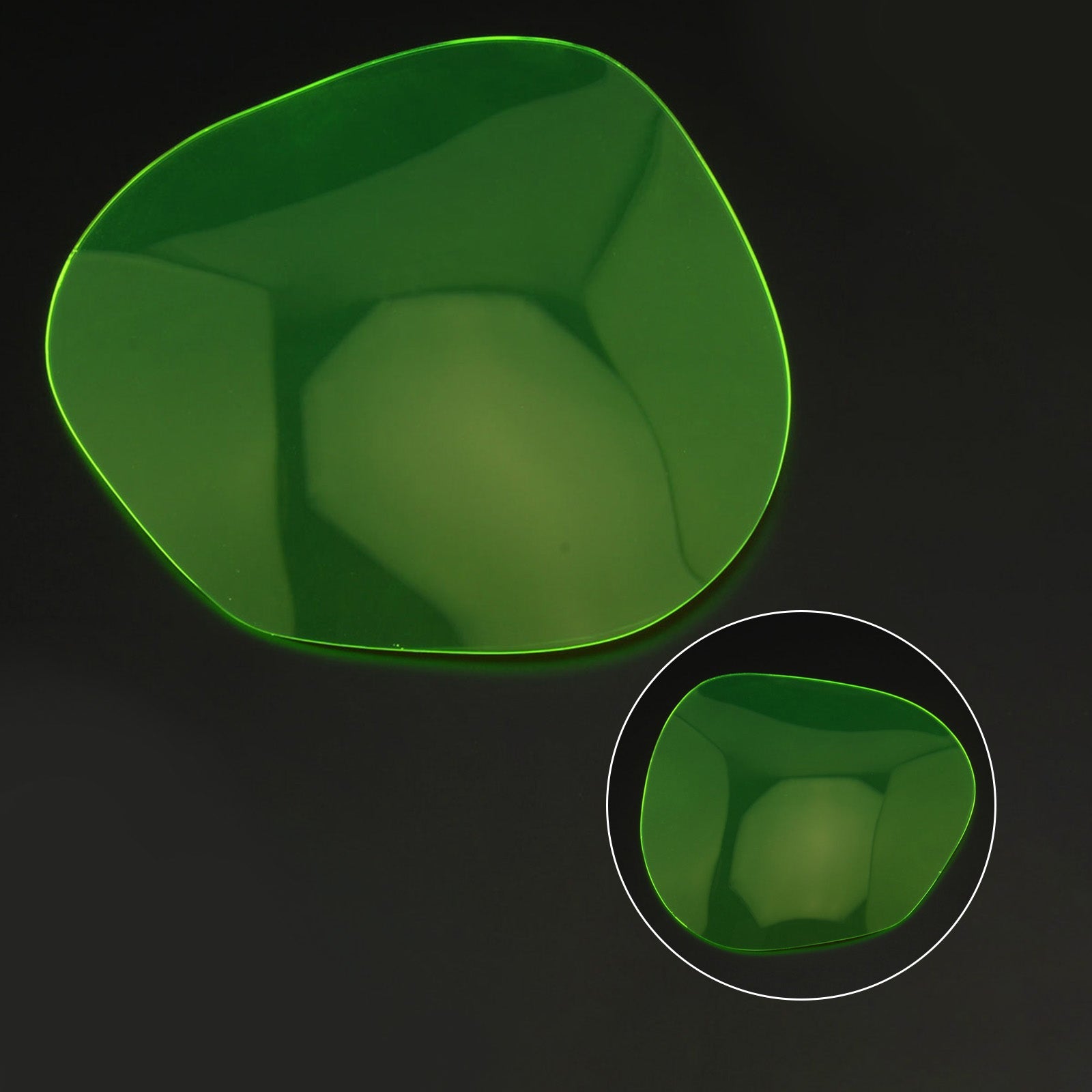 Koplamplensbeschermingsafdekking geschikt voor Kawasaki Vulcan S 2015-2021 Smoke Generic