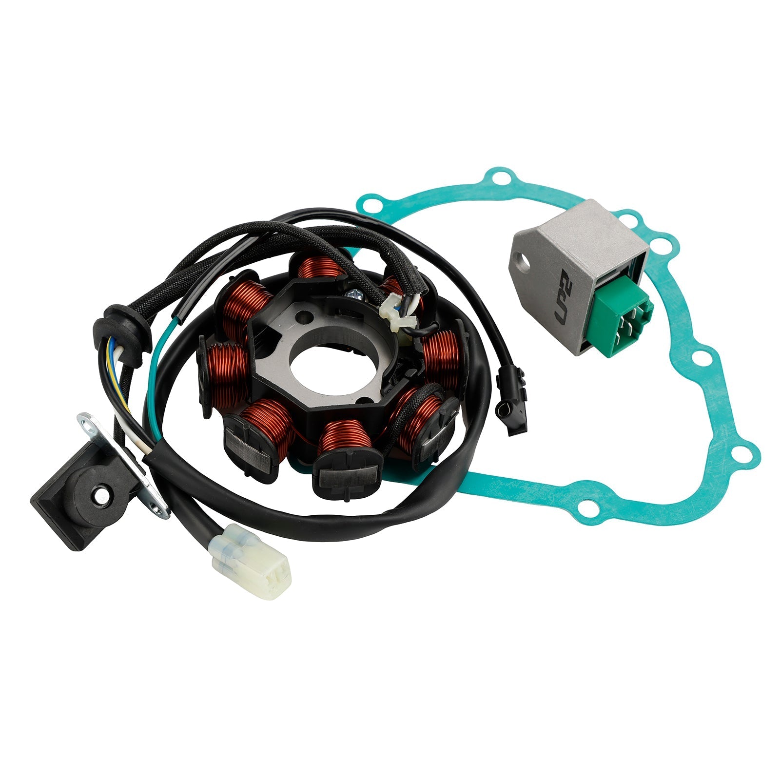 Kawasaki Klx 140 L G KLX140 2008-2023 Generator Stator Regulator Gasket Kit