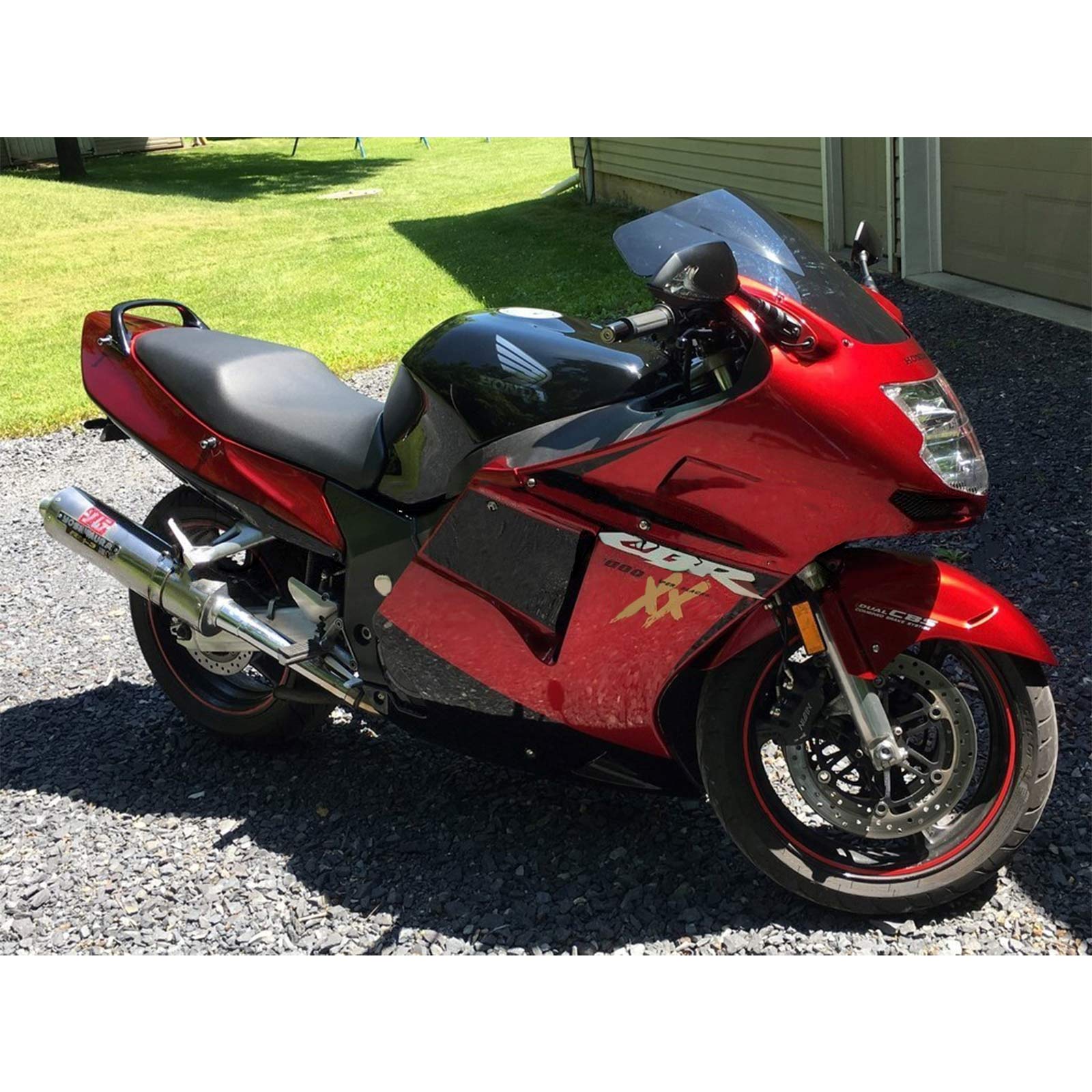 1996-2007 Honda CBR1100XX Superblackbird Amotopart Injeksjon Fairing Kit Bodywork ABS #114