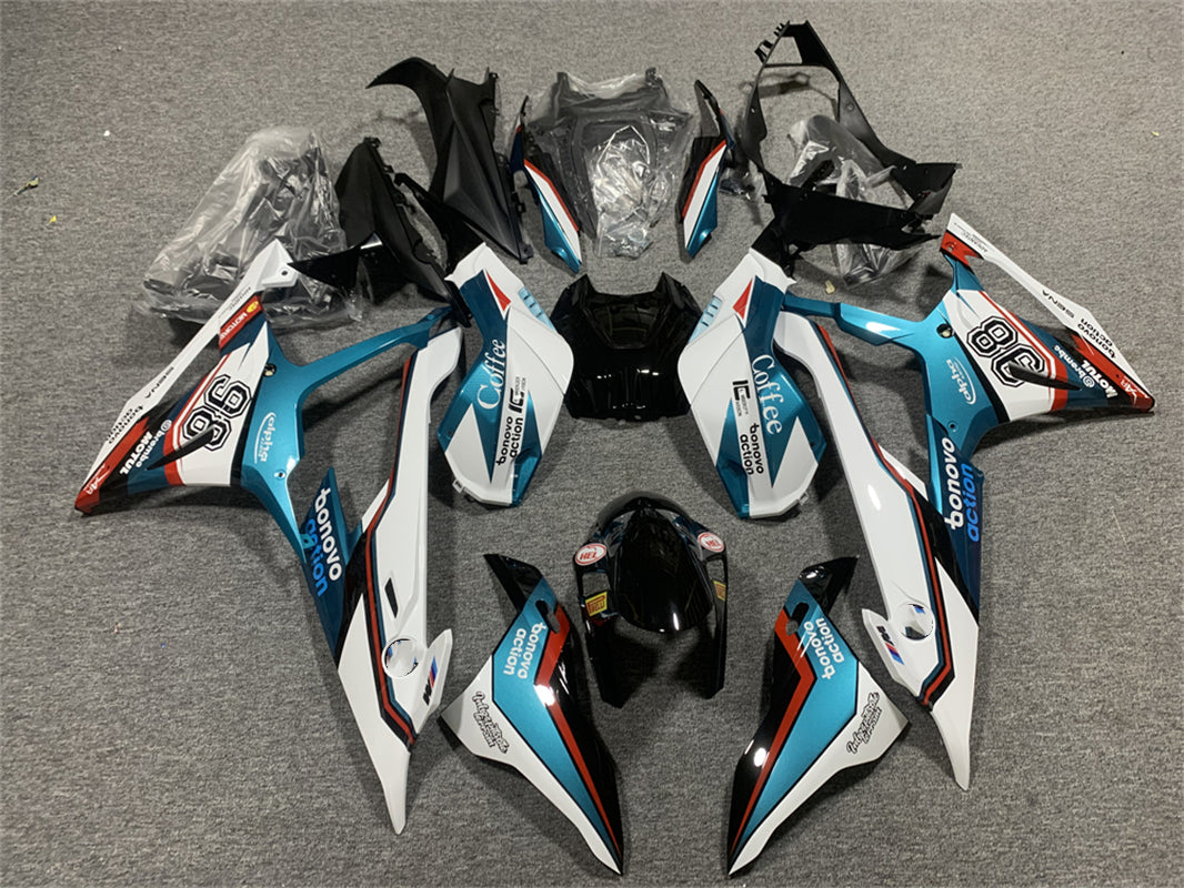 2019-2022 BMW S1000RR Kit de carénage d'injection carrosserie plastique ABS #168