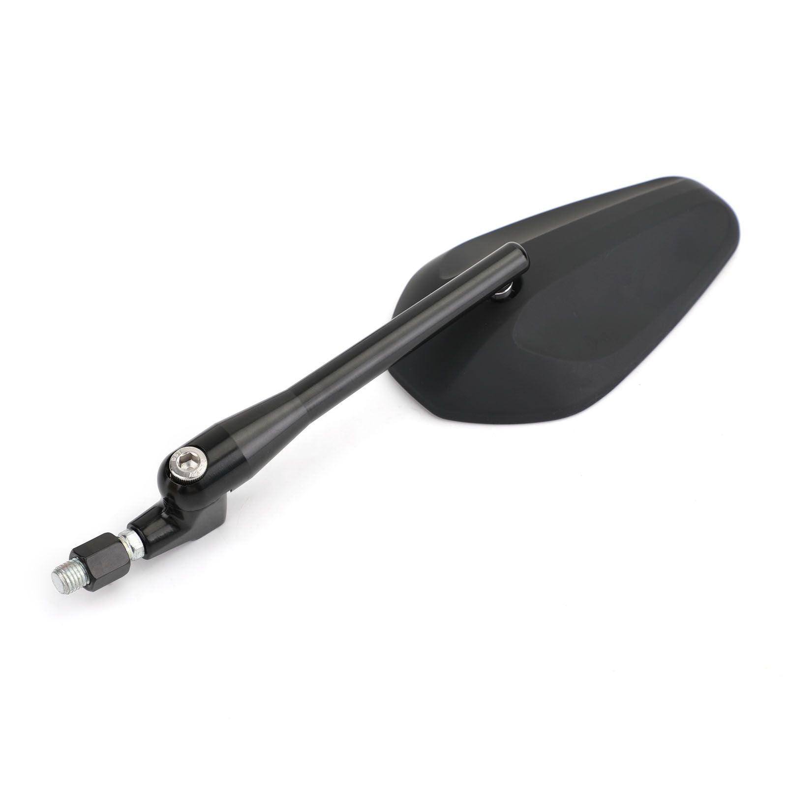 Par Espejos Retrovisores M10 para Moto Custom Cruiser Cafe Racer UNIVERSAL Genérico