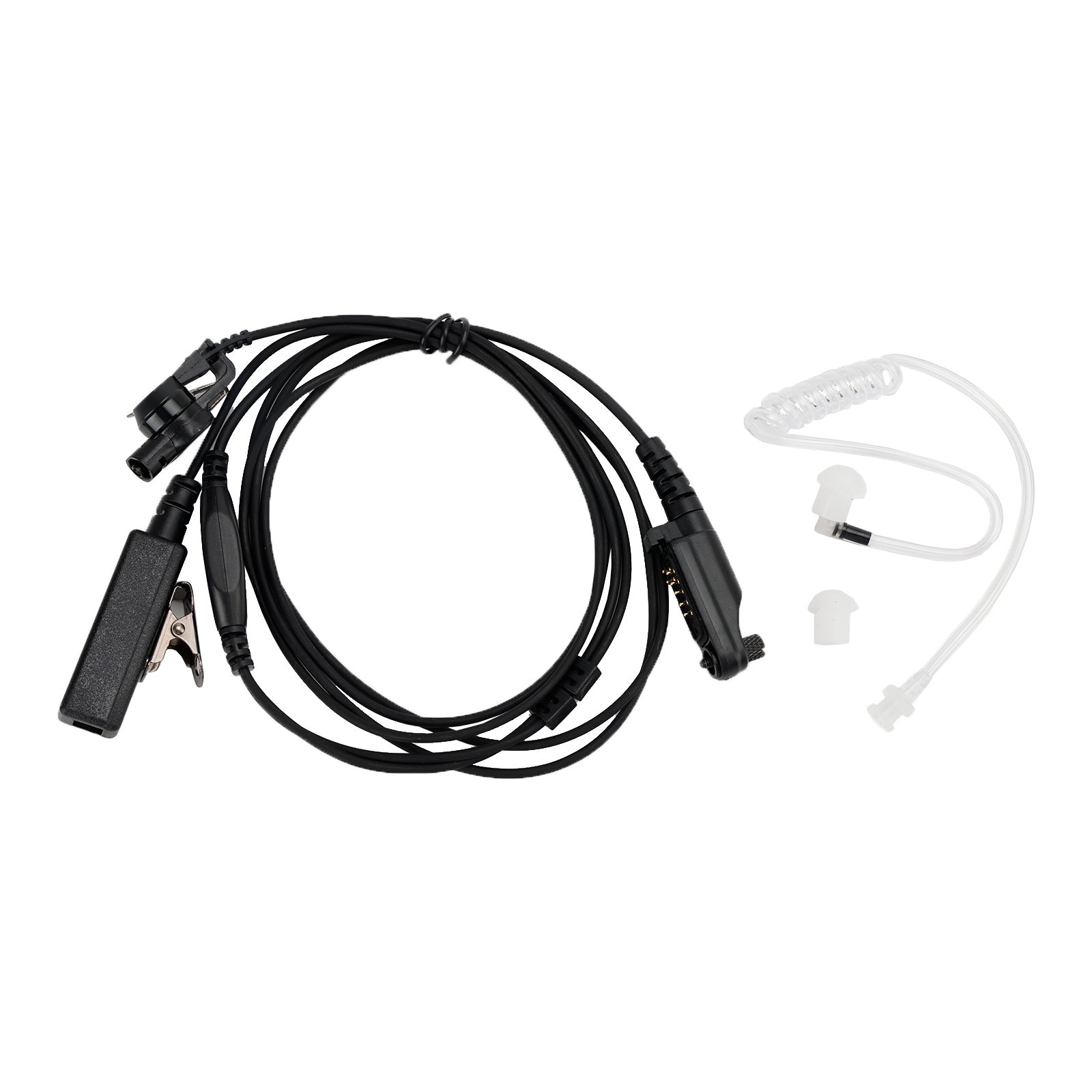 X1E-013A3 Auriculares con micrófono PTT de tubo acústico aptos para Hytera X1P X1E X1 PD600 PD680