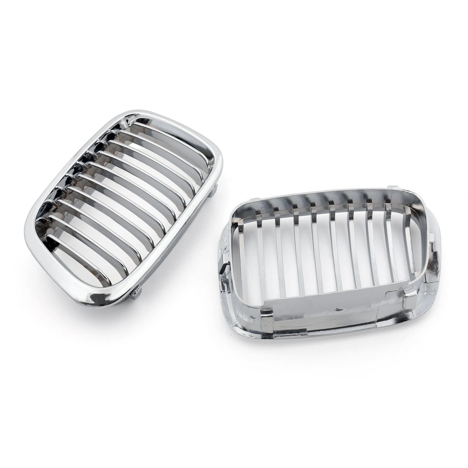 1998-2001 BMW E46 4 Dörrar 3 Series bilens front staket Grill GRILLE Krom generisk