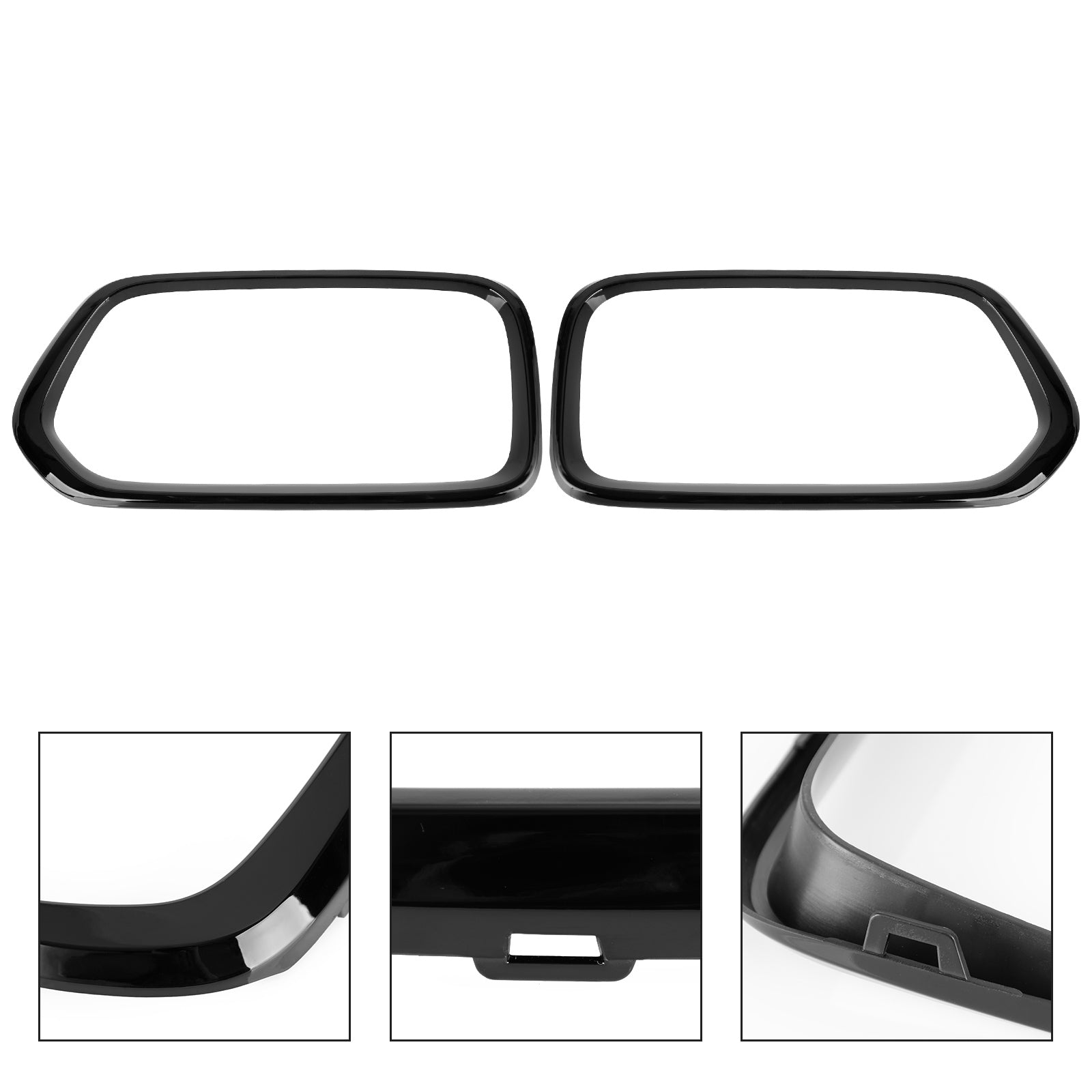 2018-2023 BMW X2 Series F39 Front Bumper Grill Frame Cover Trim 51712455246 51712455247 Generisk