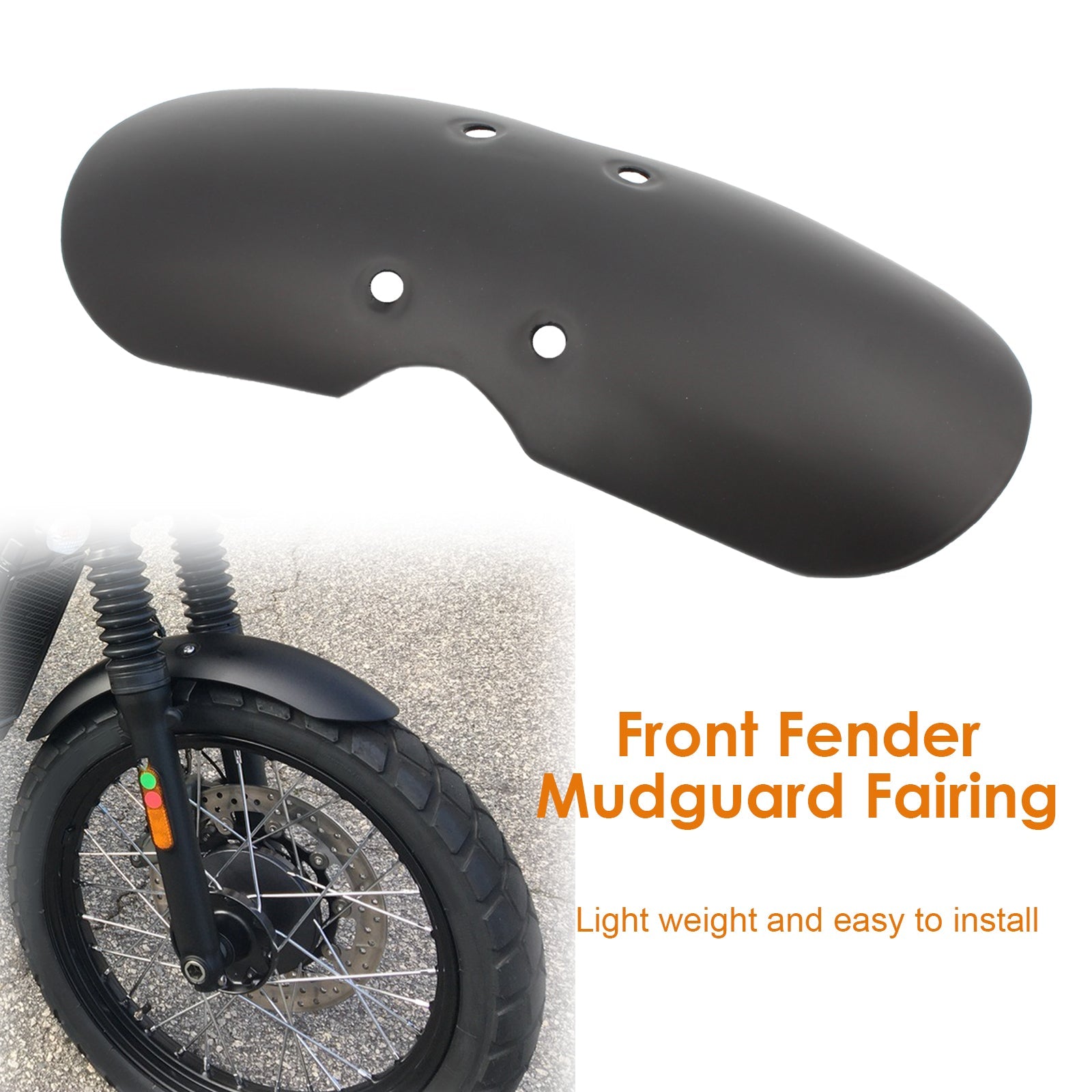 2001-2016 Bonneville T100 Scrambler Thruxton voorspatbordspatbord