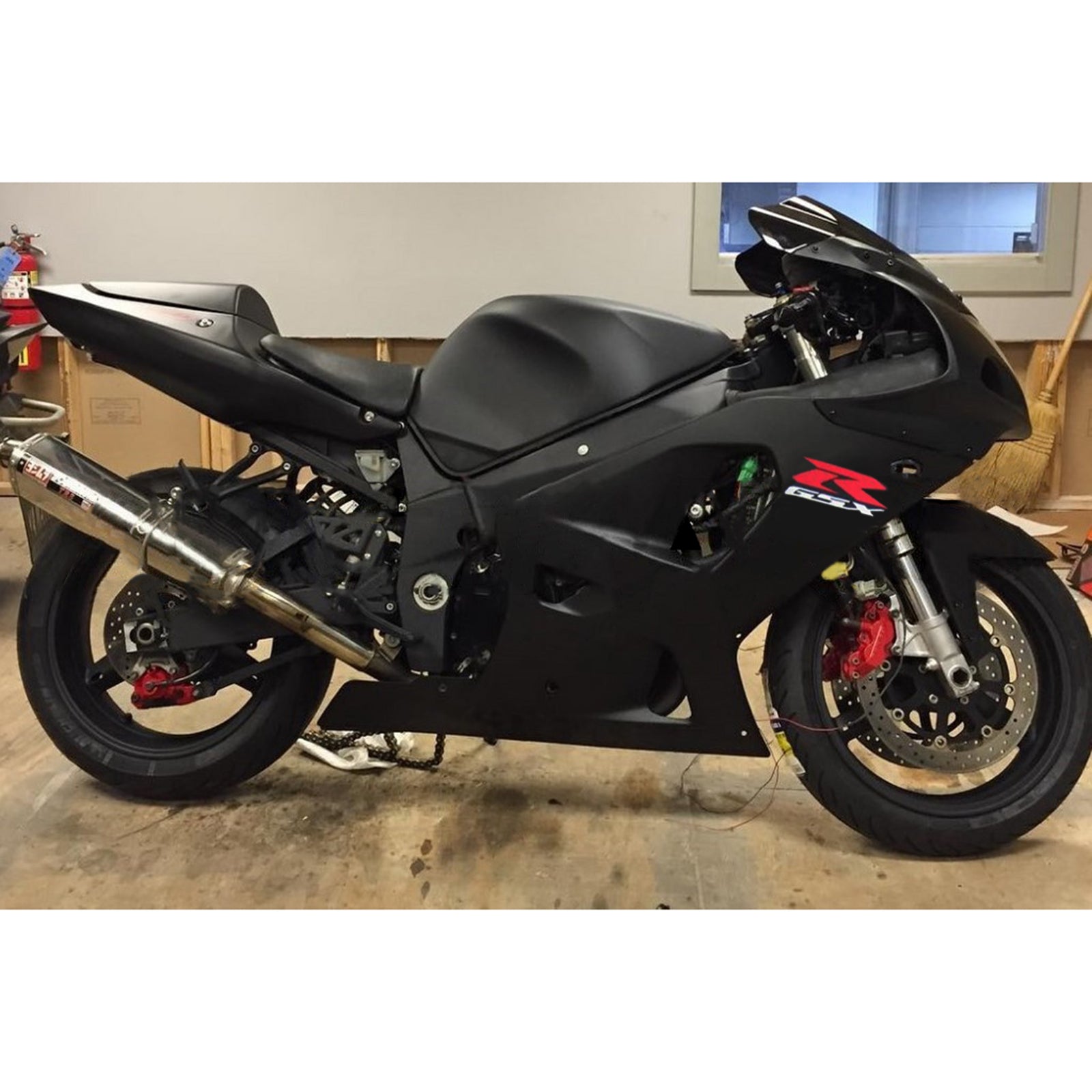 2001-2003 Suzuki GSXR750 K1 Kit de carénage injection AMOTOPART BORDSWORD PLASTIQUE ABS # 130