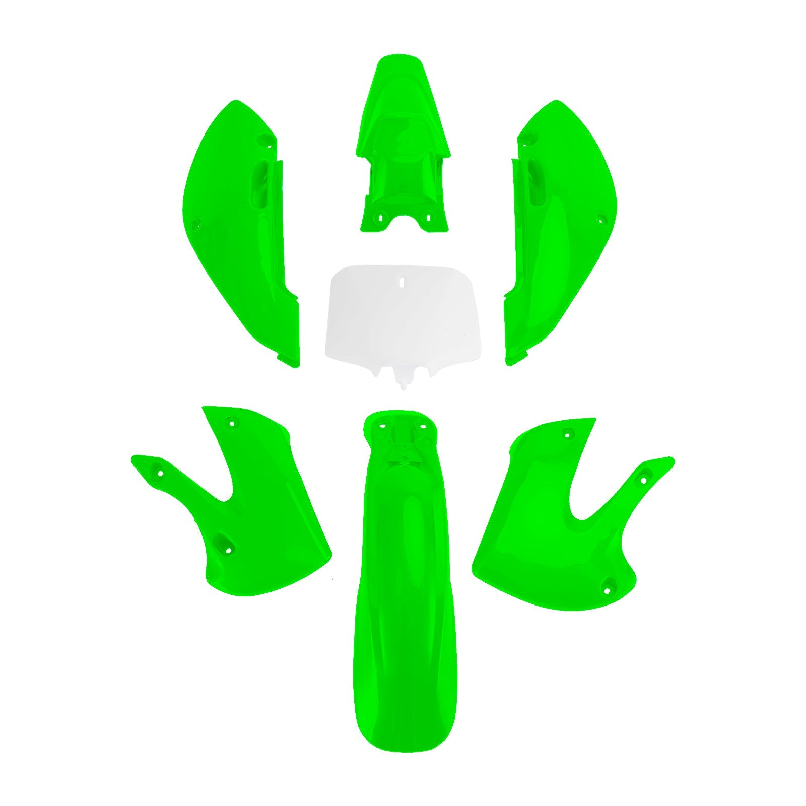 Kawasaki KLX110 KLX65 RM65 DRZ110 Injectie ABS kunststof carrosseriekuipset