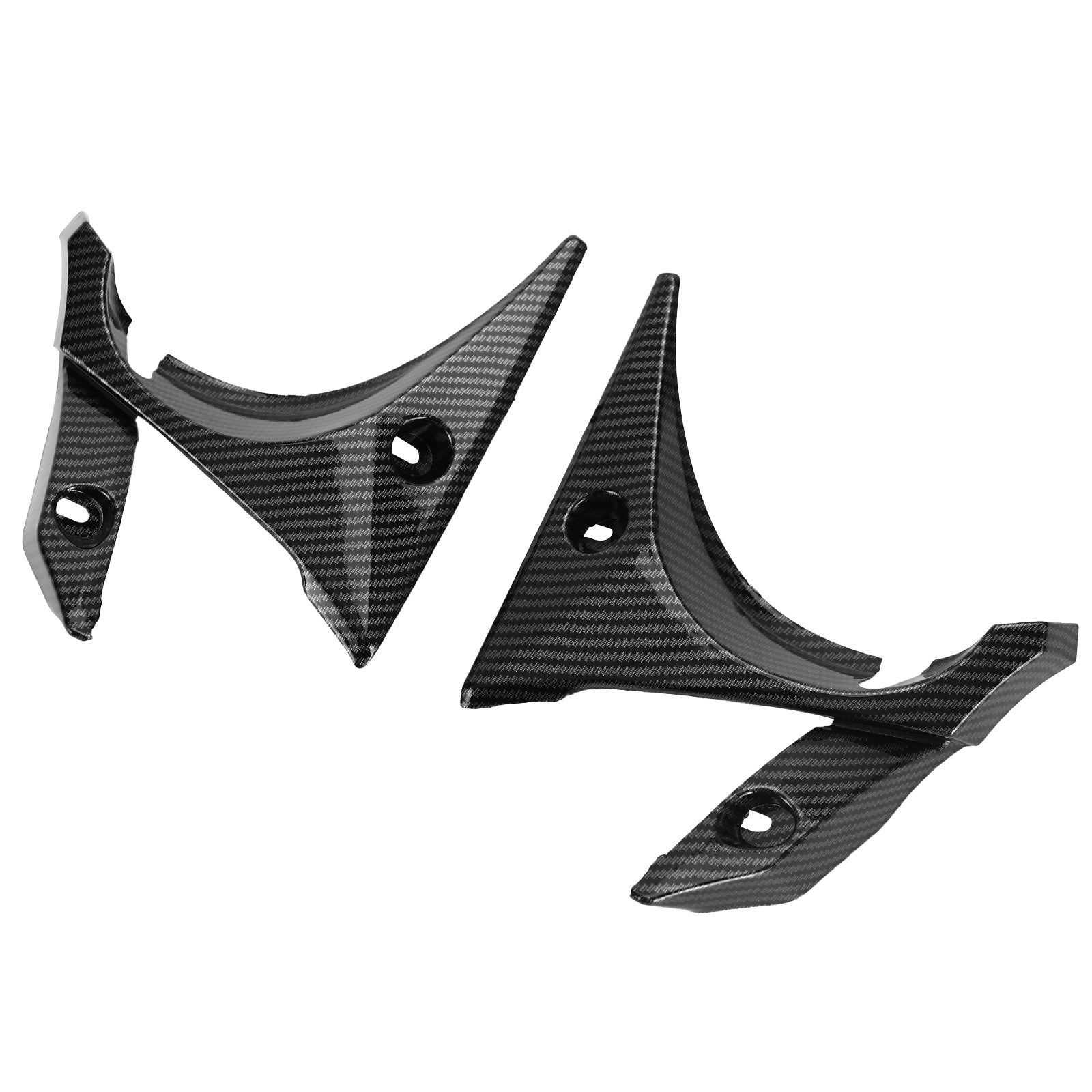 Couvre-panneau de garniture latérale intérieure Couning Couring pour Yamaha YZF R1 2004-2006 GÉNÉRIQUE DE CARBON