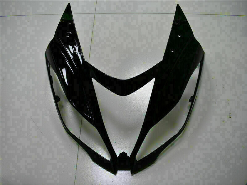 2013-2018 Kawasaki ZX6R Amotopart Fairing blank svart injeksjon plastsett
