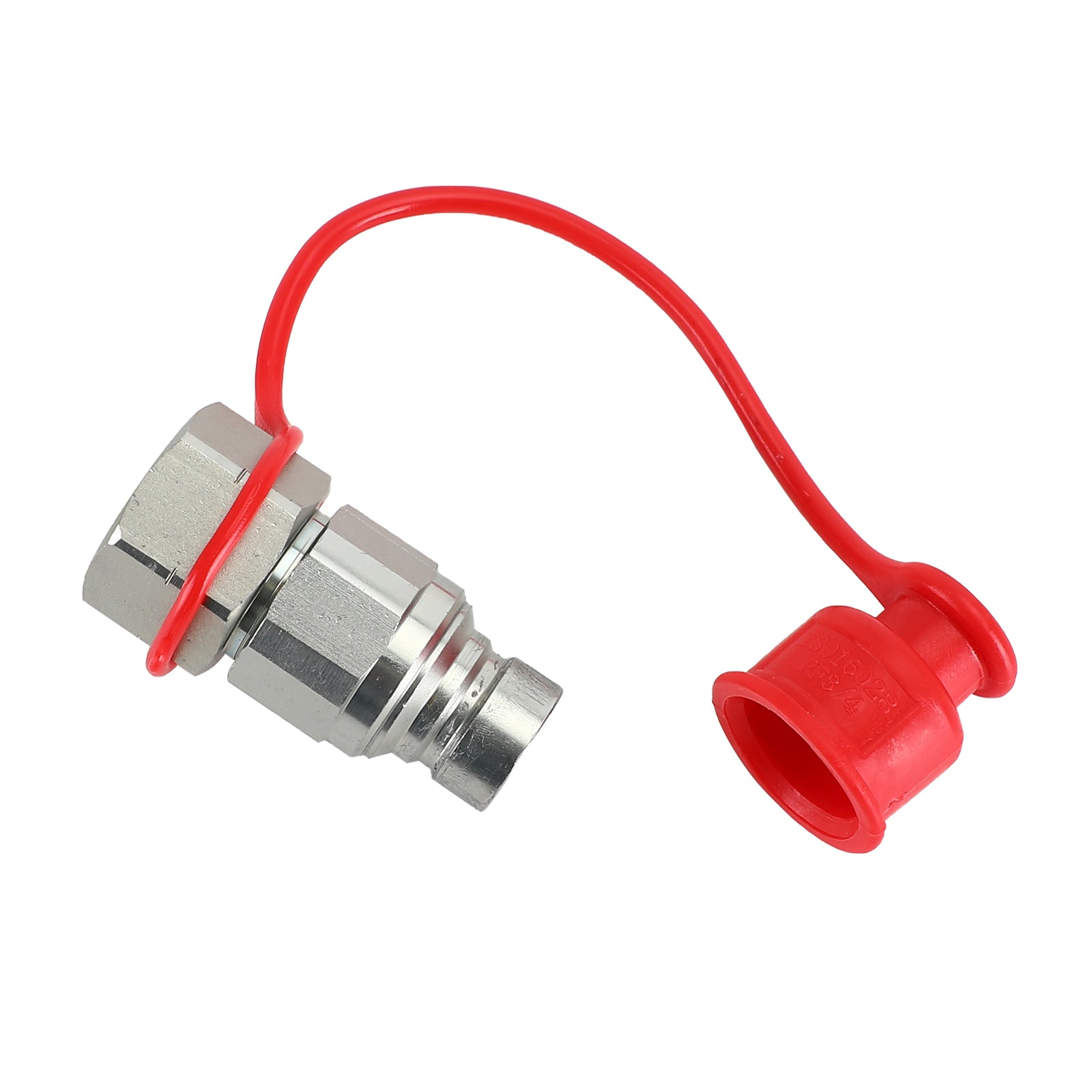 3/4" NPT-paar hydraulische snelkoppeling met vlakke voorkant voor skid-steer voor Bobcat ISO 16028