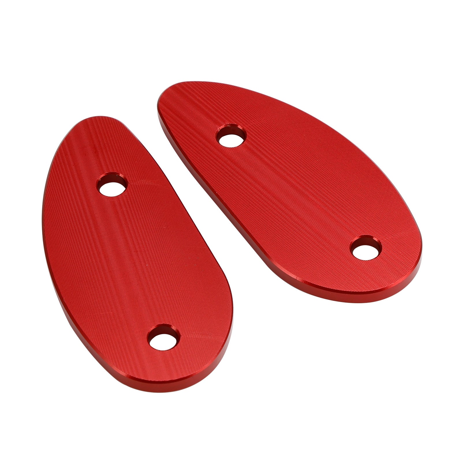 Red Mirror Delete Blanking Block Off Plates passer Honda CBR1000RR 2008-2023