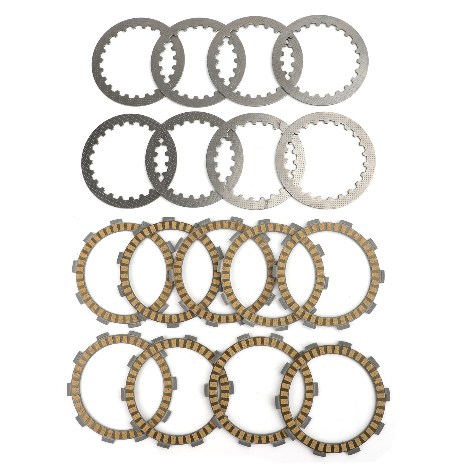 Clutchsett stål & Friksjonsplater for Yamaha FZR400RR FZR400RR-SP FZR500 FZR600 Generisk