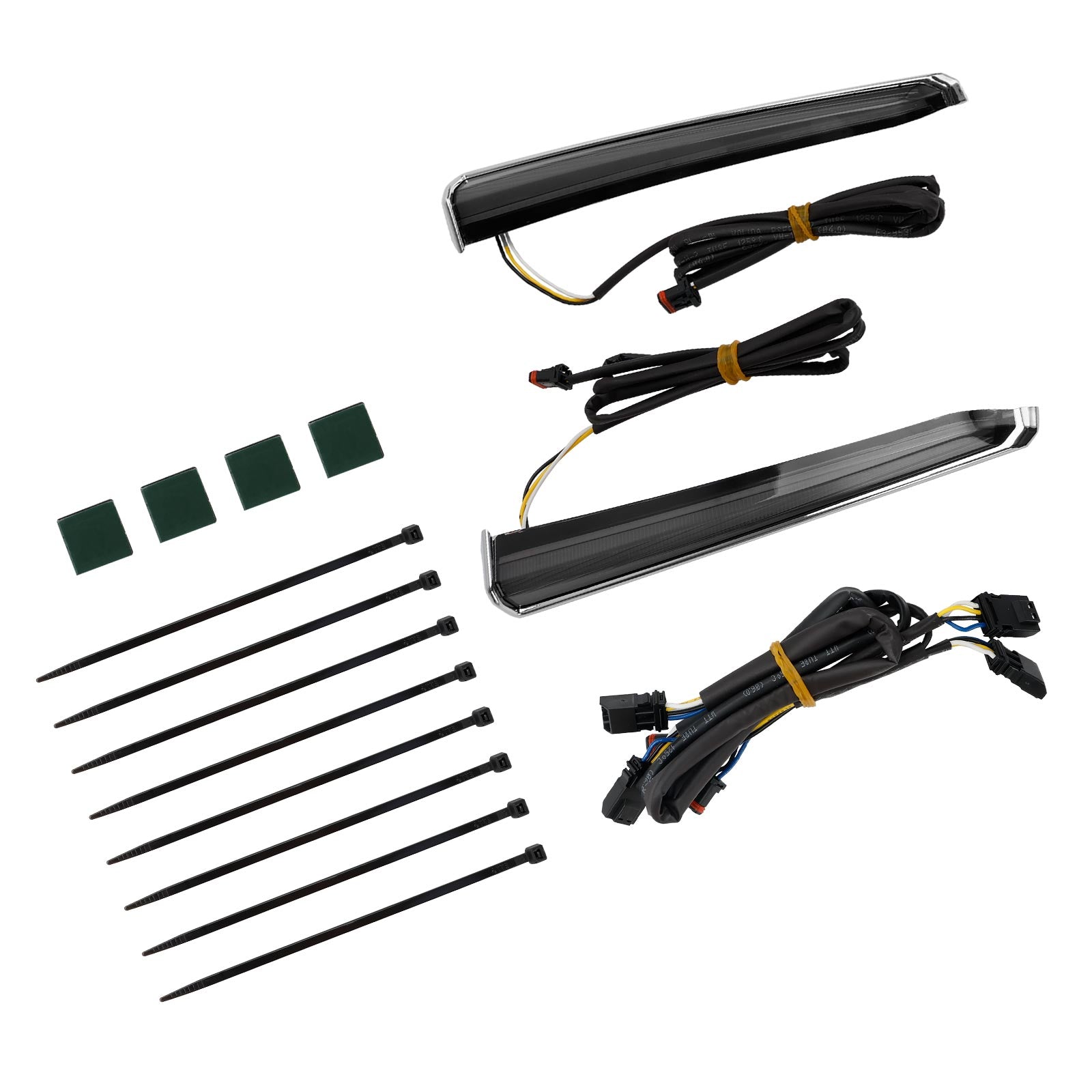 45801 Luces LED de carenado inferior Fang para Touring Road Glide 2014-2023