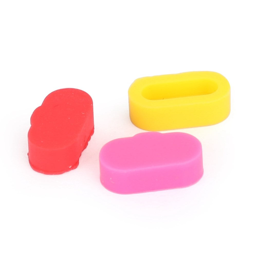 10st Colorful Silicone Charger Port Protector Anti-Doust Fit for Garmin Fenix 5